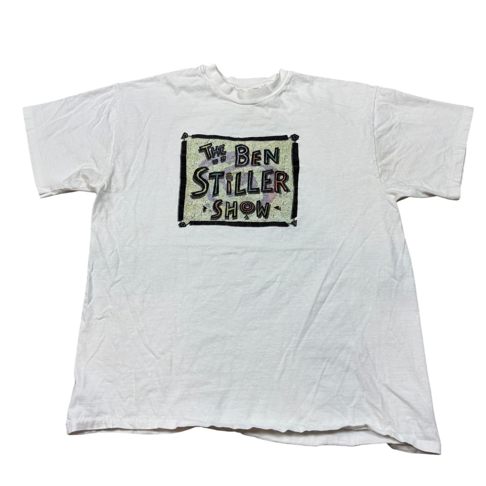 Hanes × Vintage Vintage 90s The Ben Stiller Show Single Stitch Shirt Men's L Size US L / EU 52-54 / 3 - 1 Thumbnail