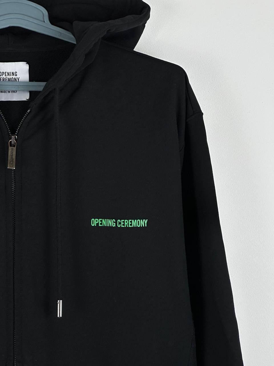 Opening Ceremony Opening Ceremony Logo Oversized Zip Hoodie Black Size US L / EU 52-54 / 3 - 4 Thumbnail