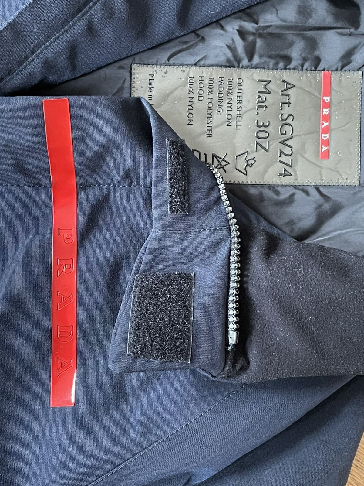 Prada Prada Vintage Linearossa Ski Jacket Windbreaker Size US XL / EU 56 / 4 - 14 Thumbnail