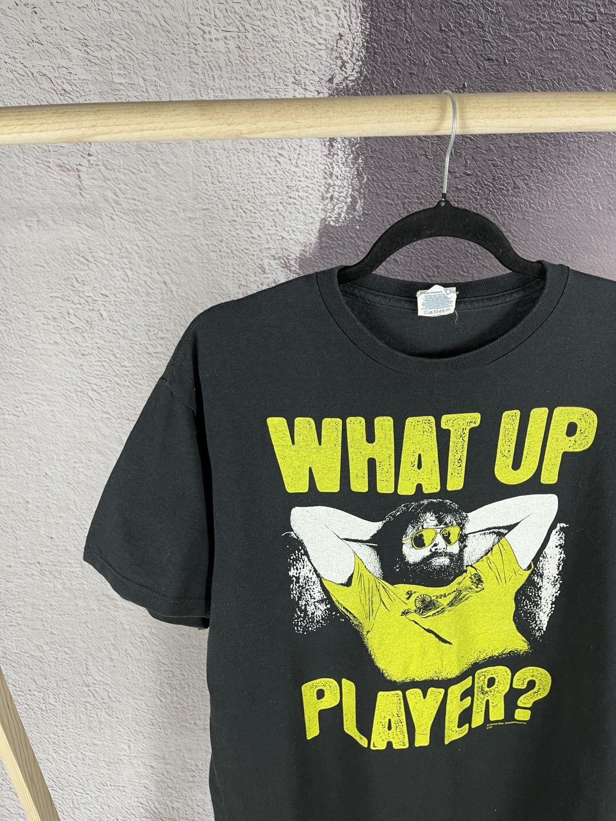 Delta Delta 2013 vintage Hangover Alan What Up Player? Tee Shirt Size US L / EU 52-54 / 3 - 2 Thumbnail