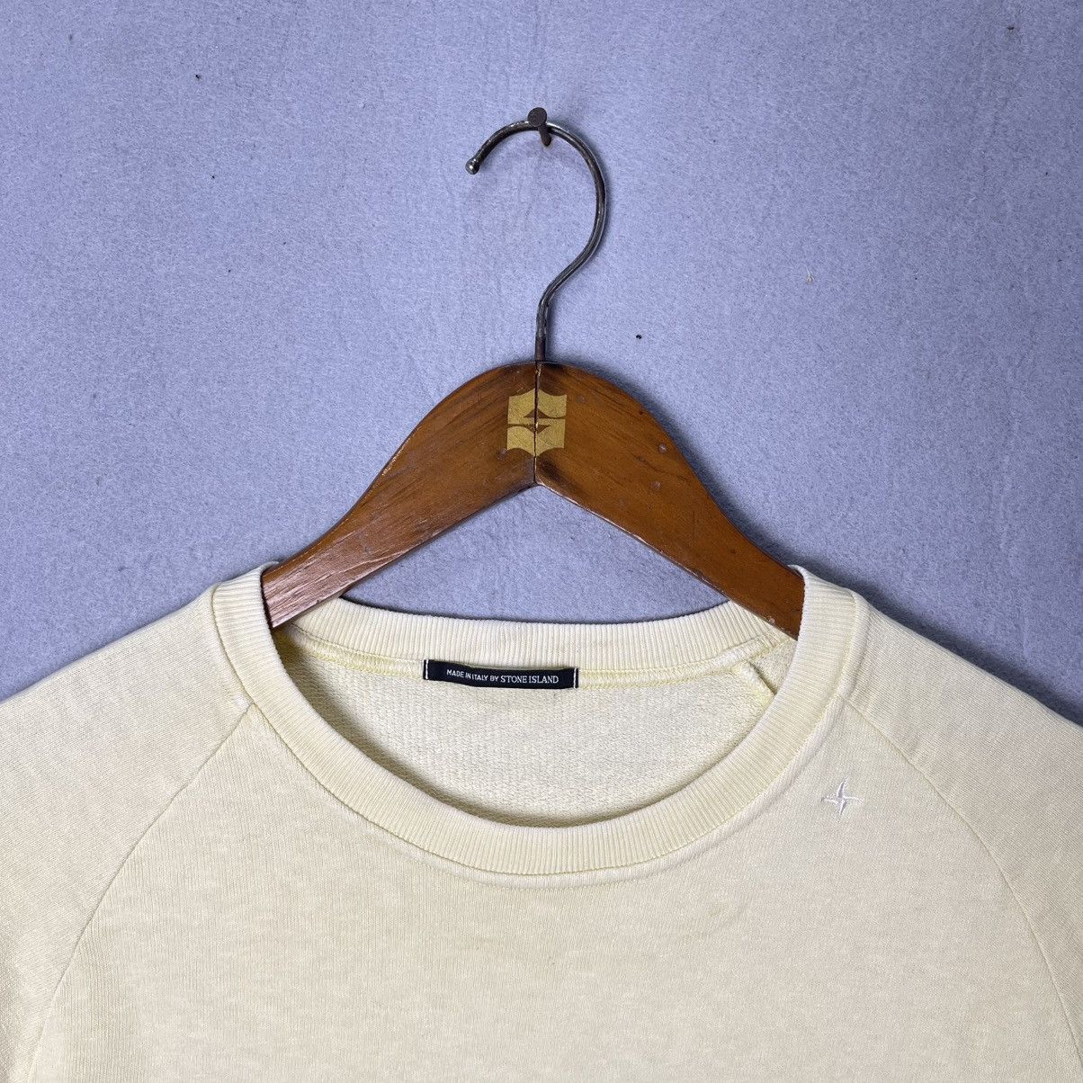 Stone Island Vintage Stone Island Short Sleeve Sweatshirt Size US L / EU 52-54 / 3 - 2 Thumbnail