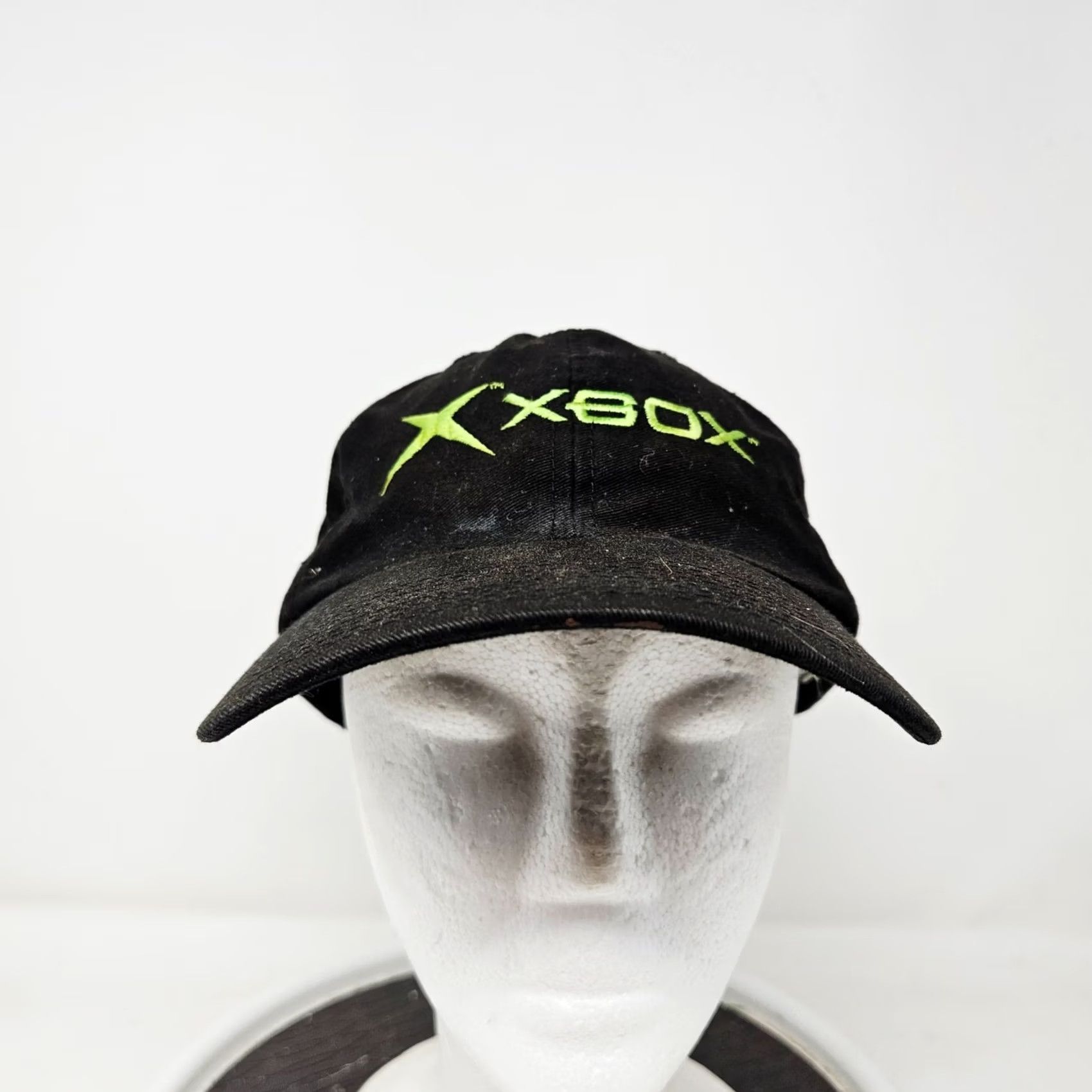 Vintage VINTAGE XBOX Promo Hat Cap Strap Back Adjustable RARE Black Unisex Adults One Size Cotton Baseball Cap Men Women Size ONE SIZE - 2 Thumbnail