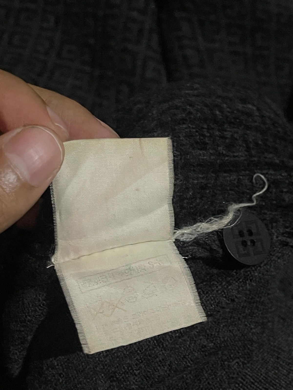 Givenchy × Vintage Givenchy Monogram Cardigan Knitted Size US M / EU 48-50 / 2 - 9 Thumbnail