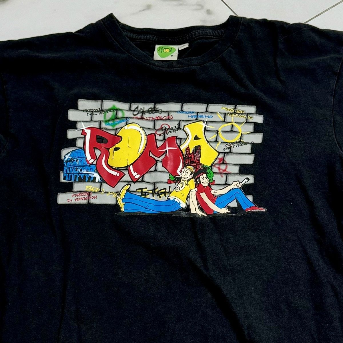 Vintage VINTAGE ROMA STONERS TEE! Size US S / EU 44-46 / 1 - 3 Thumbnail
