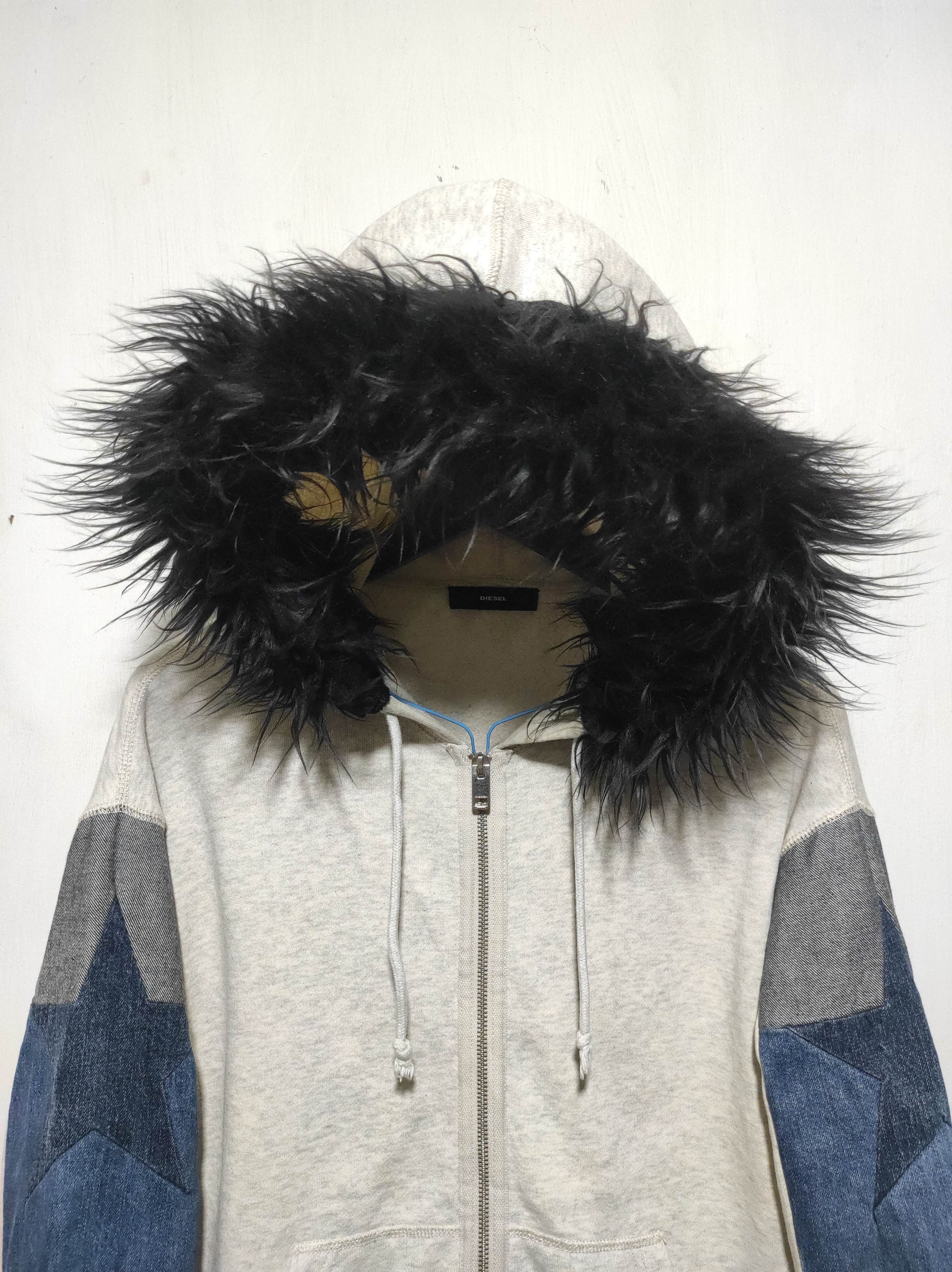 Diesel Diesel Zip Fur Hoodie IfSixWasNine LGB style Size US XS / EU 42 / 0 - 3 Thumbnail