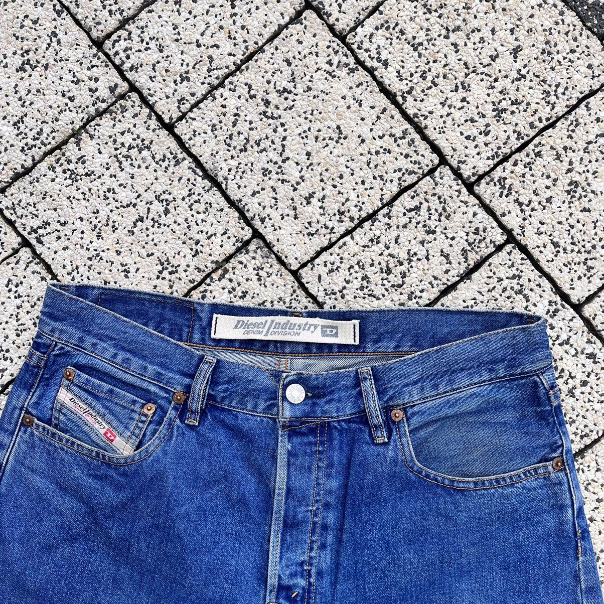 Diesel × Vintage Diesel Vintage Straight Jeans Basic Blue Denim Size US 34 / EU 50 - 6 Thumbnail