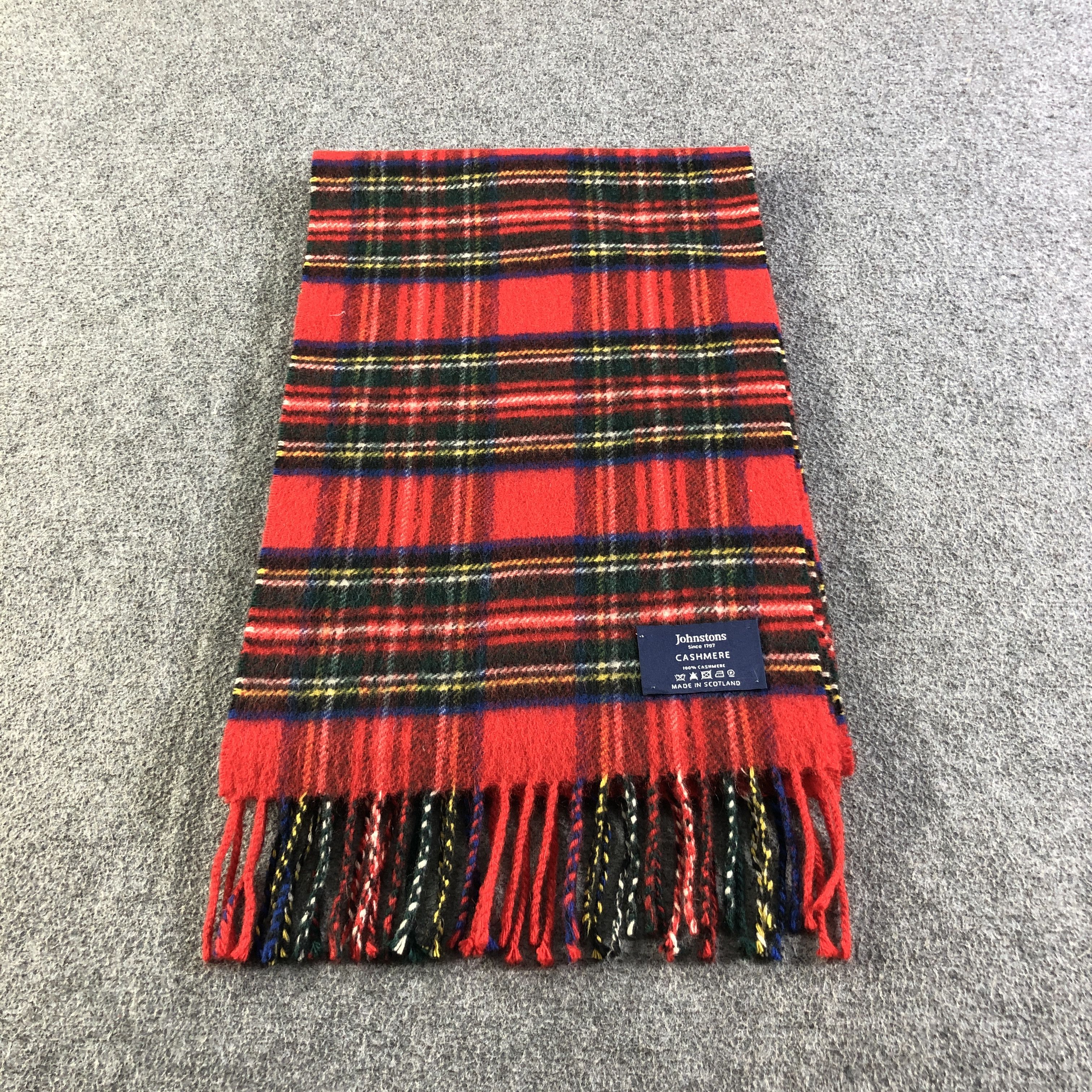 Johnstons Of Elgin Johnstons Of Elgin Cashmere Scarf Muffler V2721 Size ONE SIZE - 2 Thumbnail