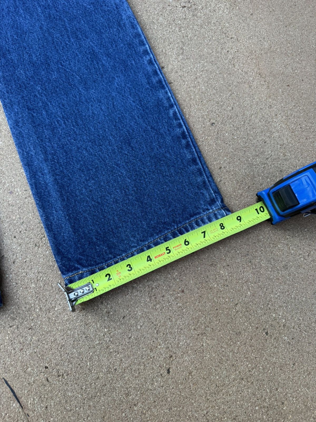 Levi's Vtg 90s Levis 517 Orange Tab Bootcut Flare Faded Jeans 31x30 Size US 31 - 11 Thumbnail