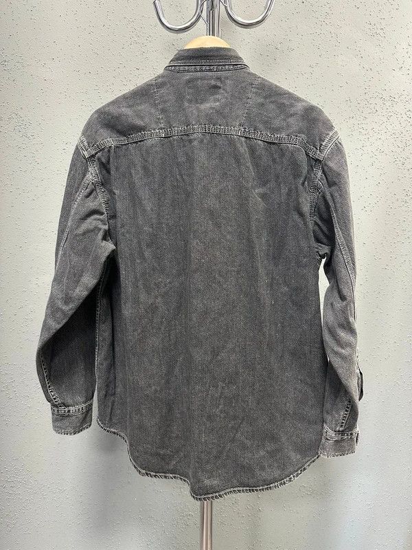 Levi's Vintage 1990s Levi’s Western Shirt - Charcoal Grey Size US M / EU 48-50 / 2 - 3 Thumbnail