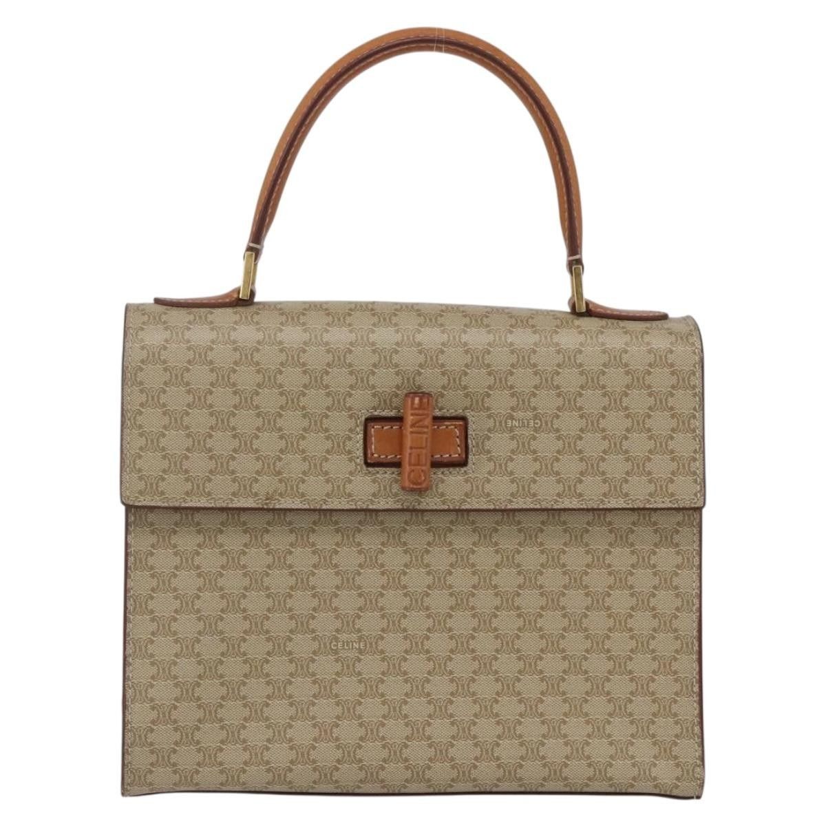 Celine Celine Vintage Macadam Canvas and Leather Size ONE SIZE - 1 Thumbnail
