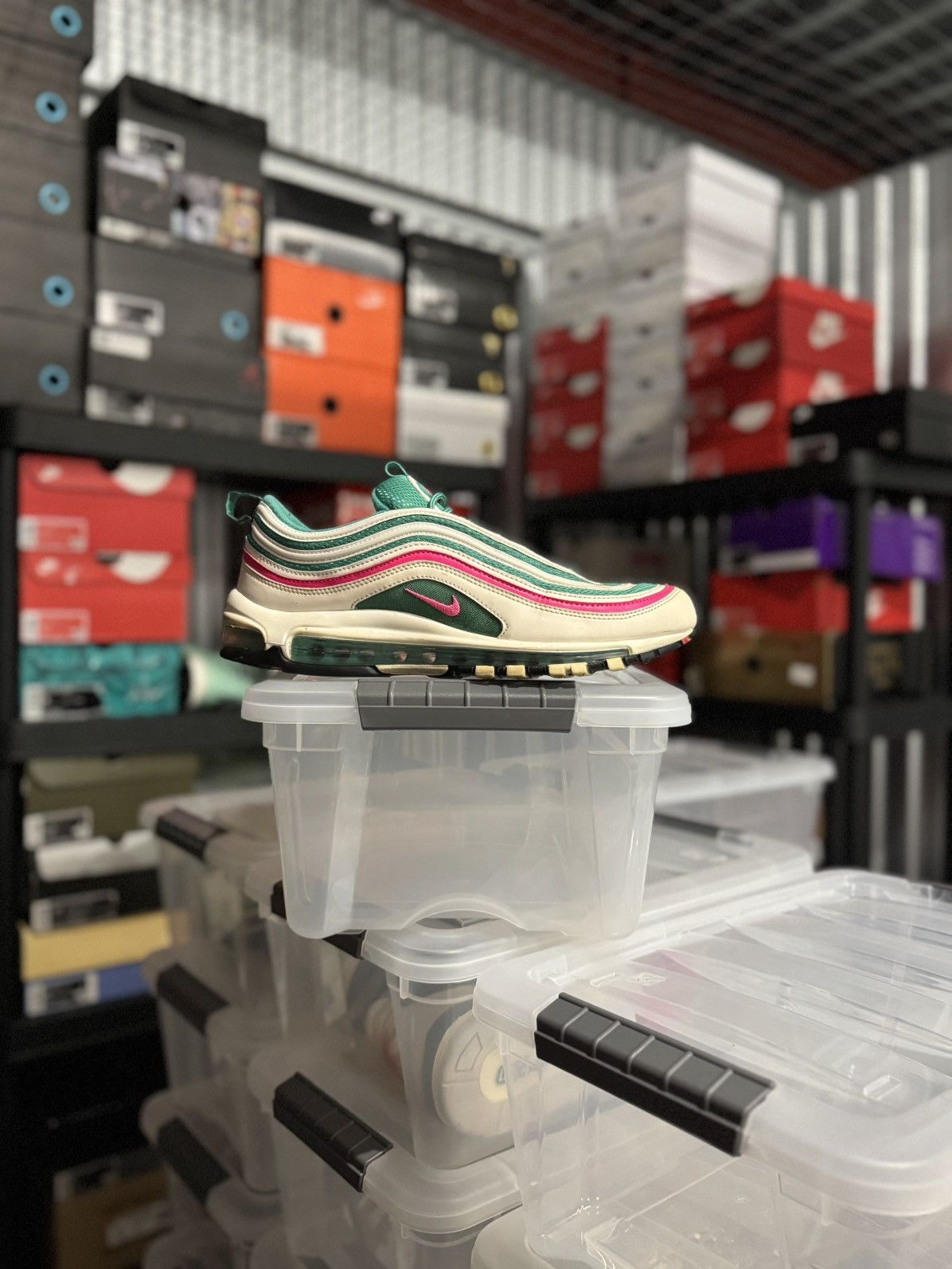 Nike Nike Air Max 97 South Beach Size 11 Size US 11 / EU 44 - 1 Thumbnail