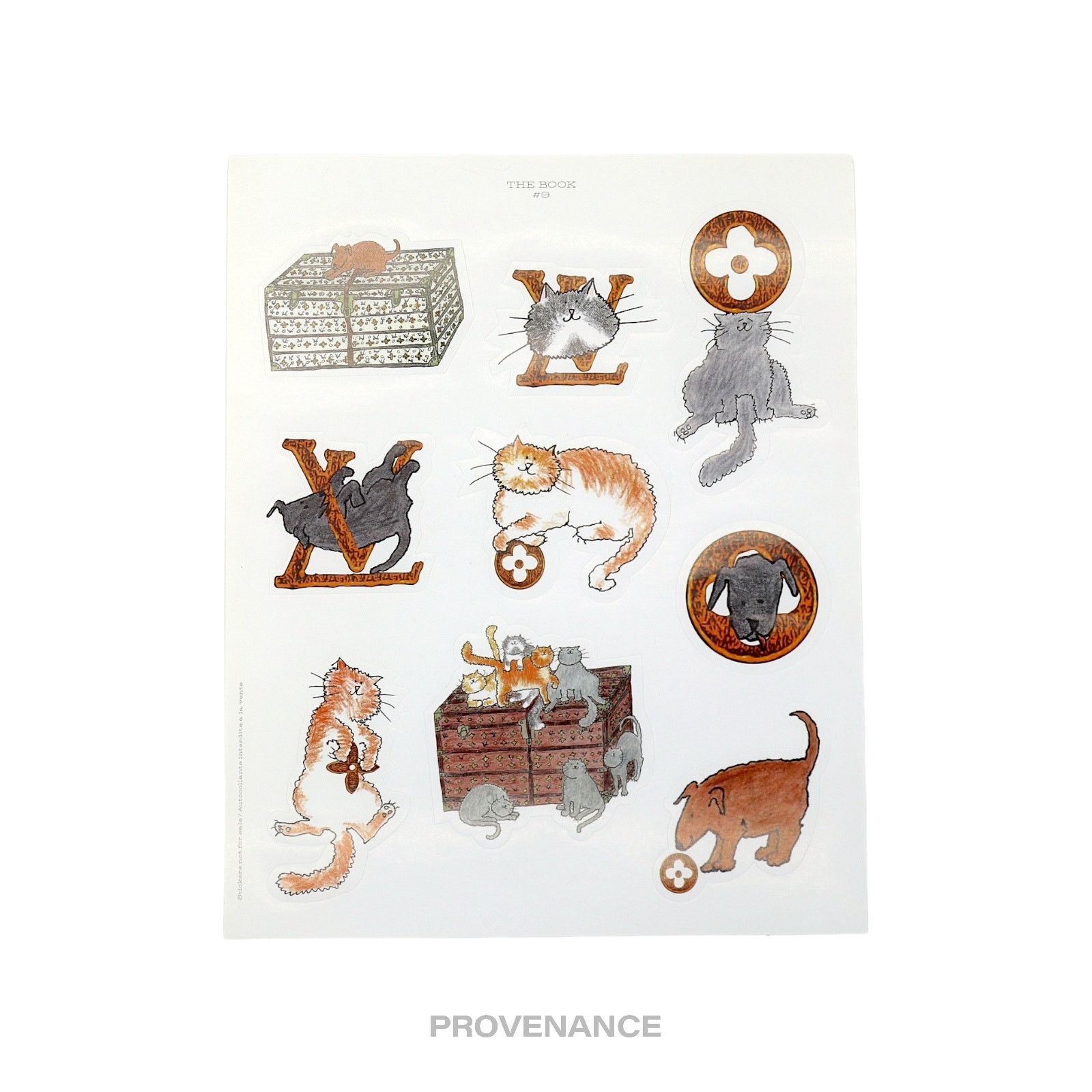 Louis Vuitton 🔴 Louis Vuitton Sticker Set Sheet - THE BOOK #9 Size ONE SIZE - 1 Thumbnail