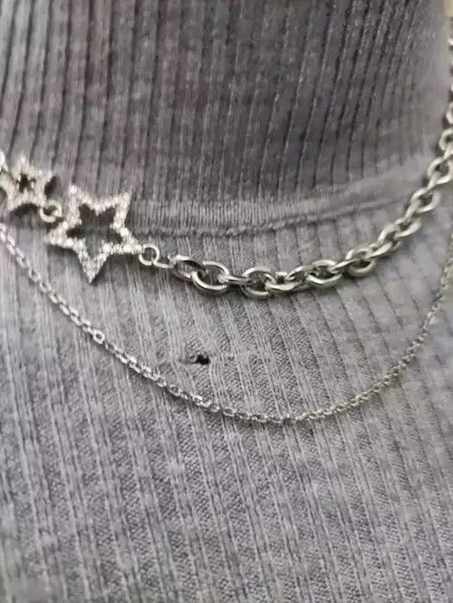 Jewelry × Vintage Stars Streetwear Necklace Chain Size ONE SIZE - 2 Thumbnail