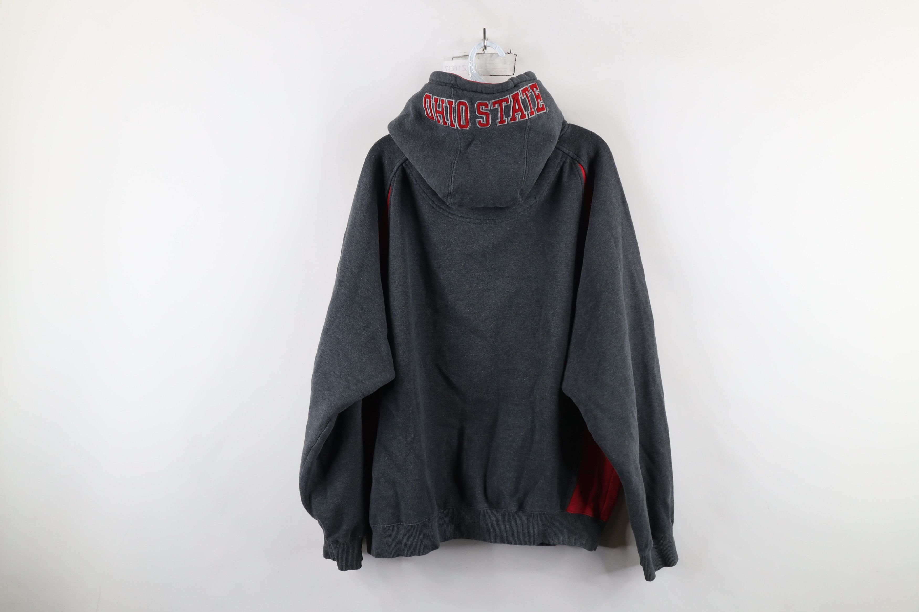 Vintage Vintage Spell Heavyweight Ohio State University Hoodie Gray Size US XXL / EU 58 / 5 - 13 Thumbnail
