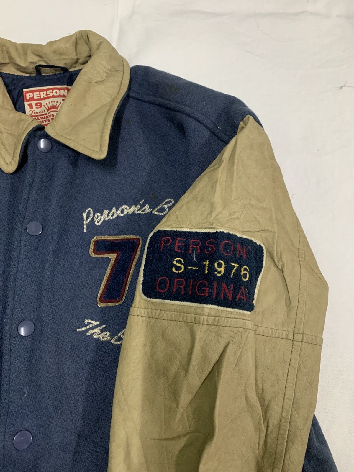 If Six Was Nine × Japanese Brand PERSON'S 76 versity jecket Size US L / EU 52-54 / 3 - 4 Thumbnail