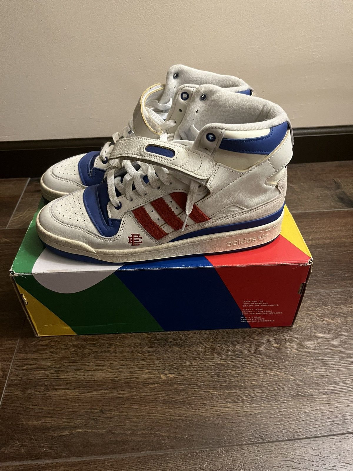 Adidas × Eric Emanuel Eric Emanuel Adidas Forum Size US 9 / EU 42 - 3 Thumbnail