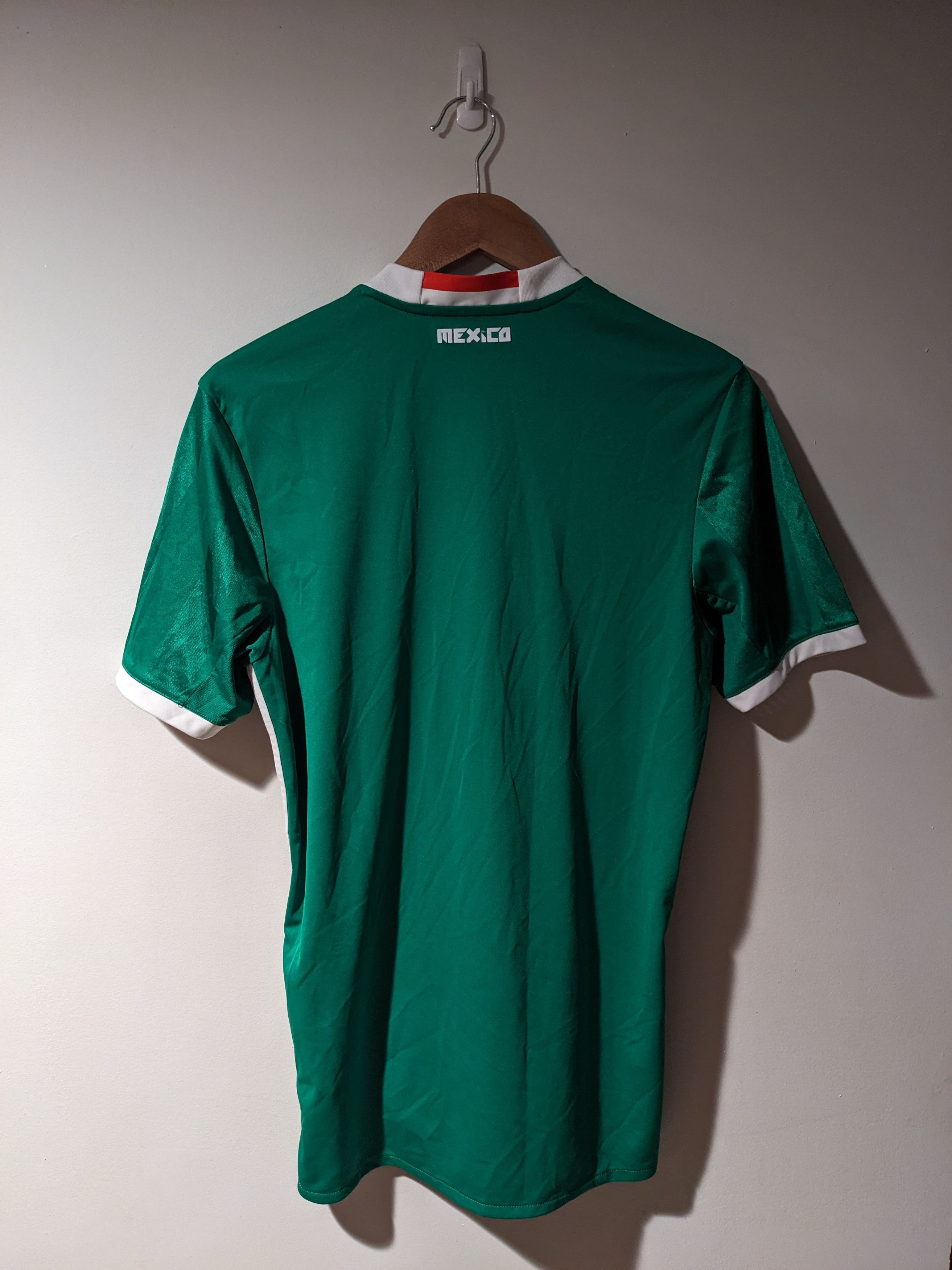 Adidas Mexico 2016 2017 Home Futbol Soccer Adidas Jersey Medium Size US M / EU 48-50 / 2 - 7 Thumbnail