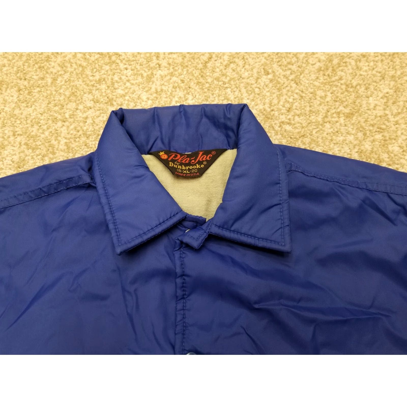 Dunbrooke VINTAGE Dunbrooke Jacket Womens XL Blue Montana State University Pla-Jac Windbreaker Size XL / US 12-14 / IT 48-50 - 3 Thumbnail