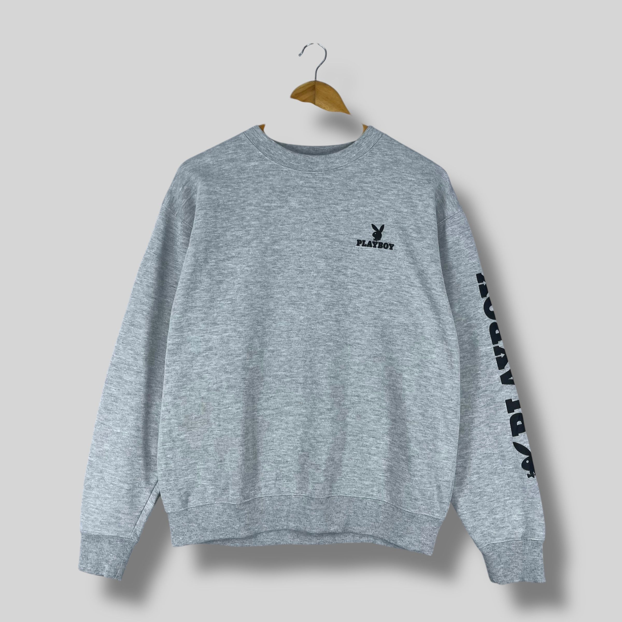Playboy Vintage Y2K PLAYBOY Back Hit Logo Spellout Sweatshirt Size US M / EU 48-50 / 2 - 5 Thumbnail