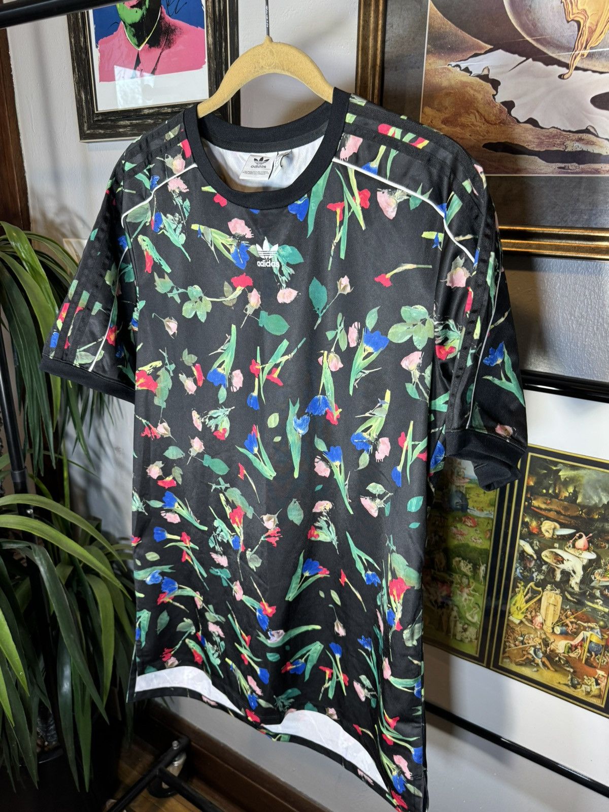 Adidas Adidas All Over Floral Print Dress Shirt Women Size Small Size S / US 4 / IT 40 - 5 Thumbnail