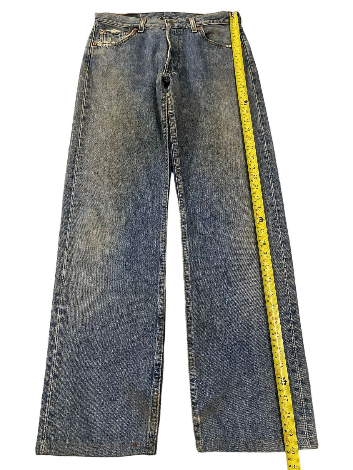 Levi's Vintage 90s Levis 501 Blue Wash Classic Style Jeans Size US 30 / EU 46 - 14 Thumbnail