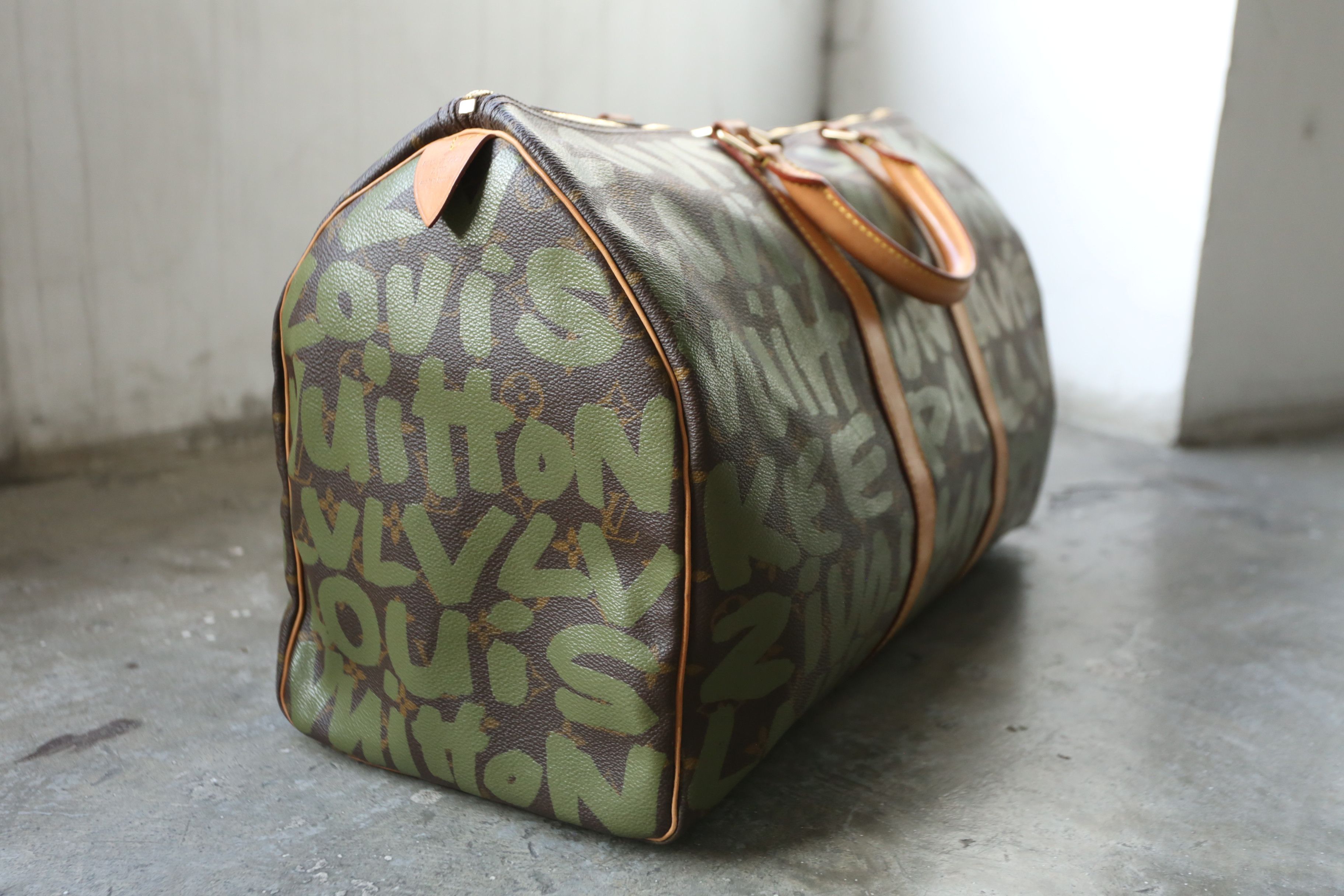Louis Vuitton × Stephen Sprouse LV - Stephen Sprouse - MJ - S/S 01 - Graffiti Keepall 50 Size ONE SIZE - 5 Thumbnail