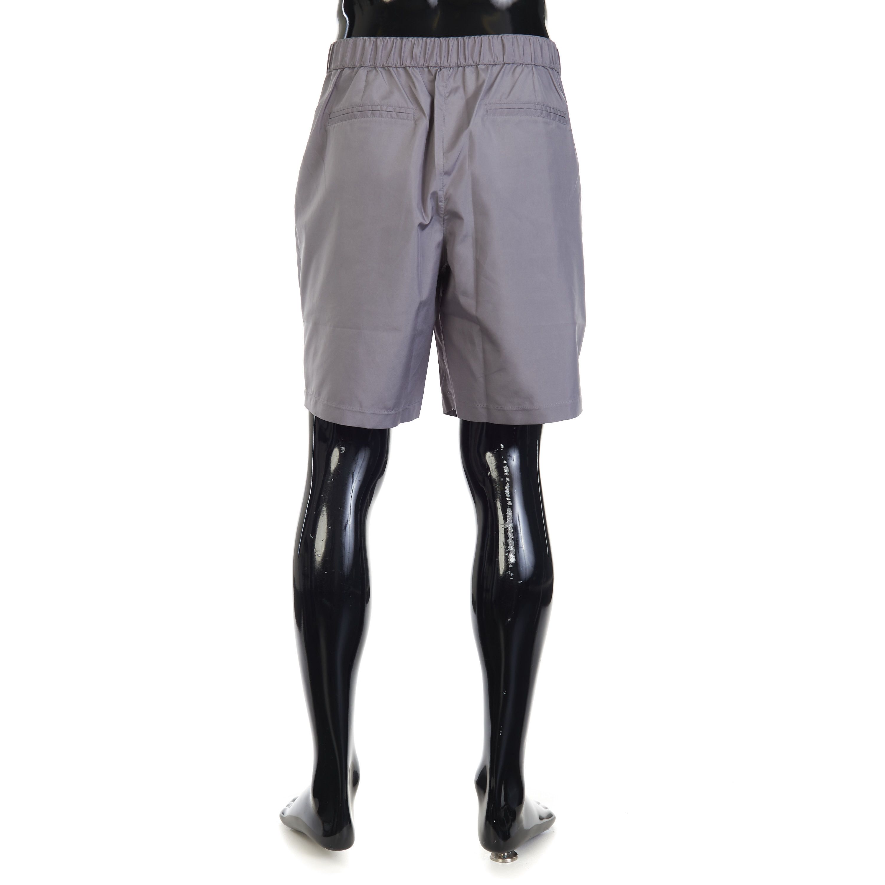 Brunello Cucinelli Grey Comfort Nylon Bermuda Shorts - Logo Size 3XL Size US 42 / EU 58 - 4 Thumbnail
