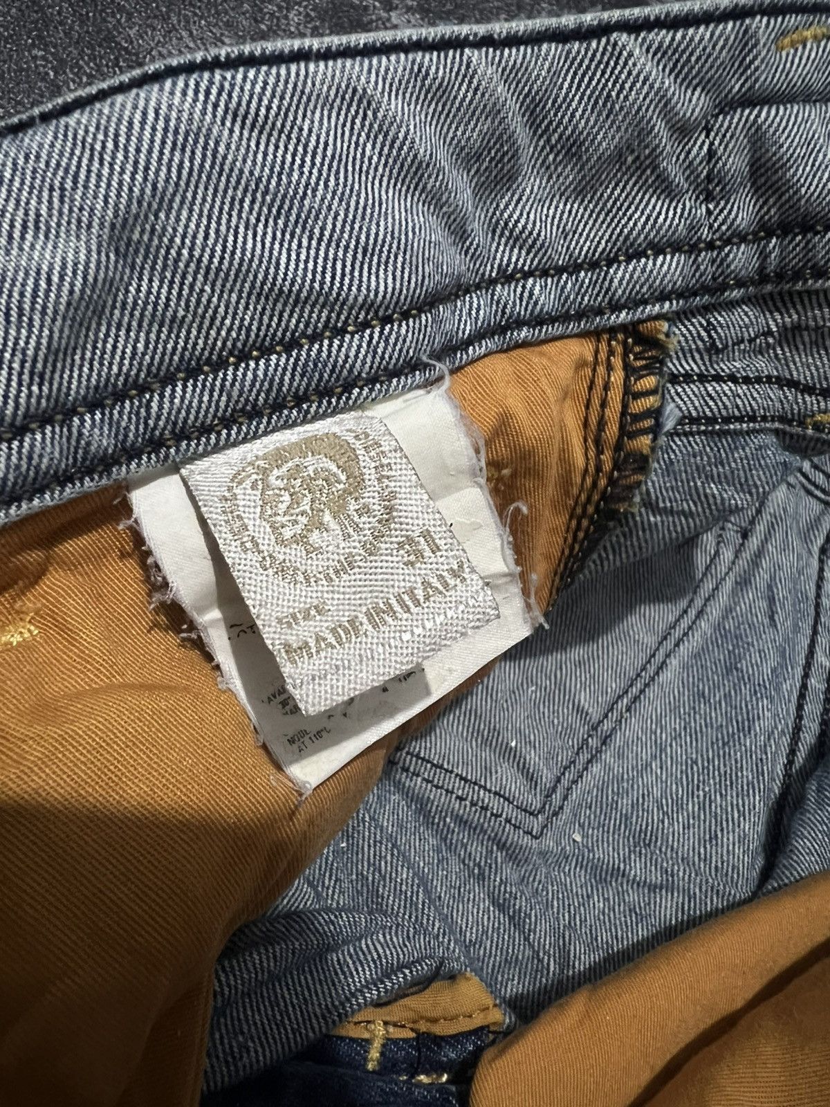 Diesel Vintage Diesel Zaf Flare Y2k Jeans Size US 33 - 10 Thumbnail