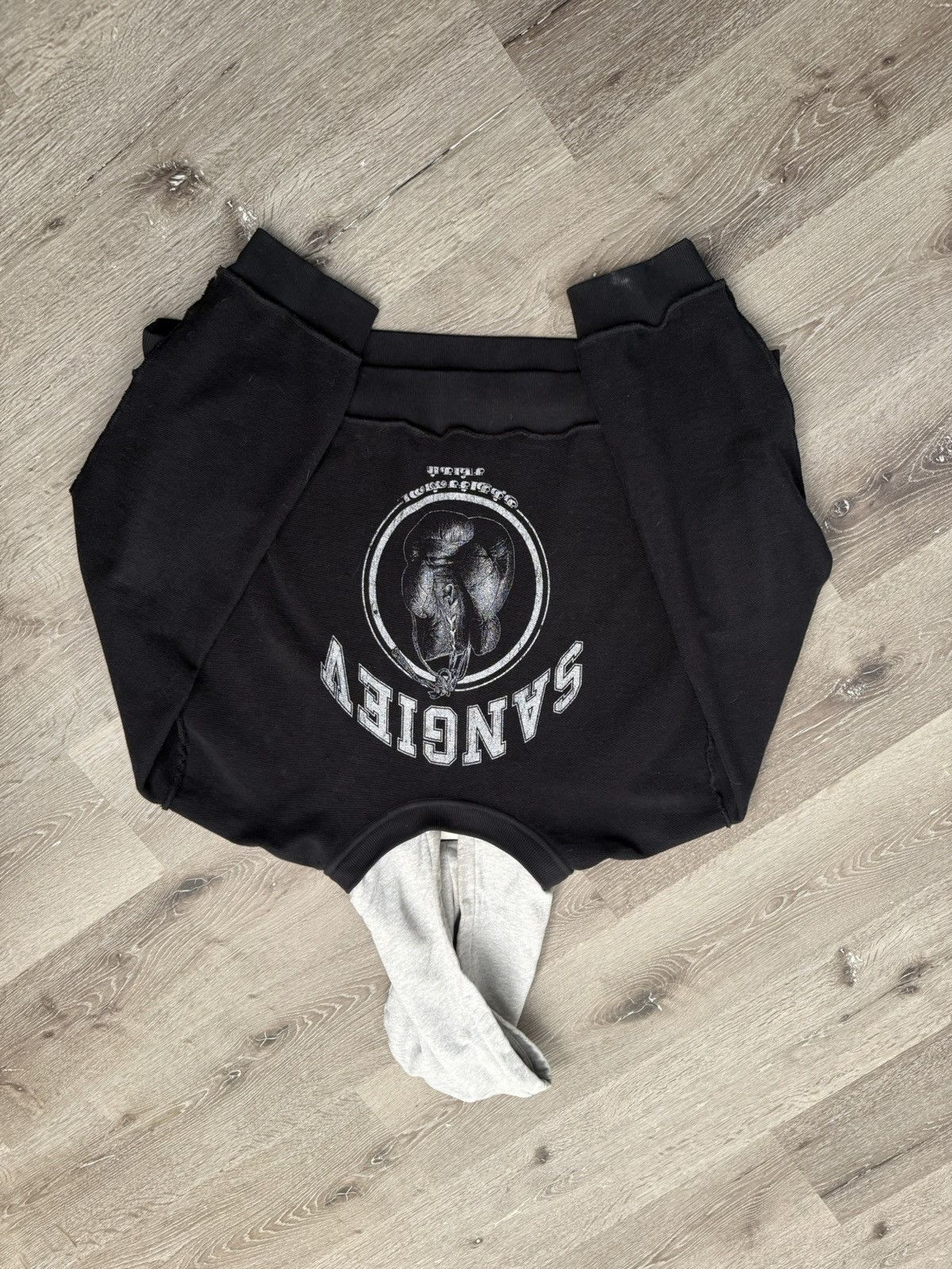 Sangiev Sangiev Boxing Club Hybrid Hoodie | Grailed