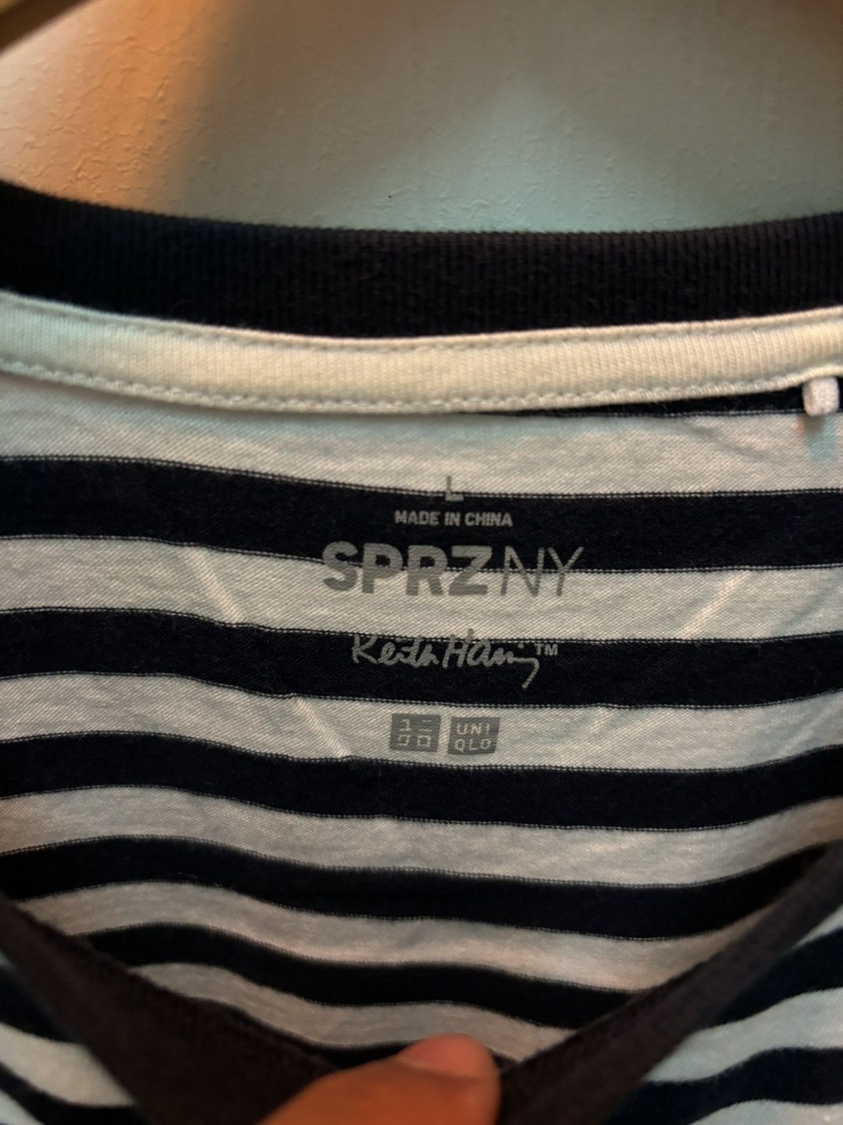 Keith Haring × Uniqlo Keith Haring x Uniqlo Stripe Tee Size US L / EU 52-54 / 3 - 3 Thumbnail