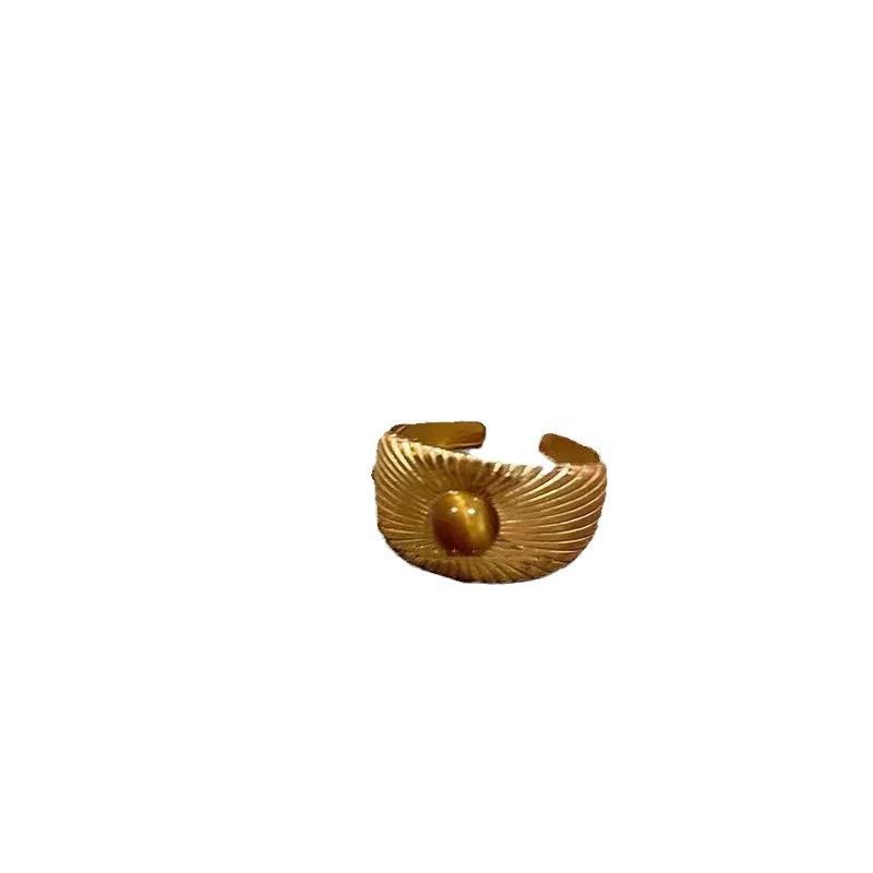 Jewelry Retro Jewelry Rings Open Size Chrome Ring (Size 7-13) Size ONE SIZE - 5 Thumbnail