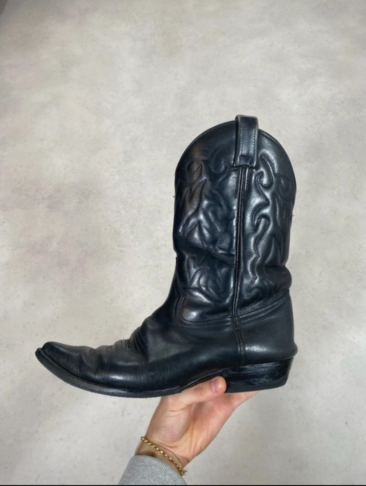Other Black Santiags Size US 8.5 / EU 41-42 - 8 Thumbnail