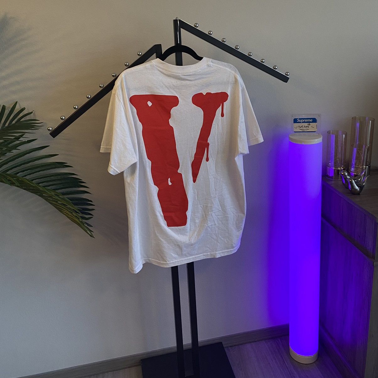 City Morgue × Vlone Vlone x City Morgue Tee White Size US L / EU 52-54 / 3 - 2 Thumbnail