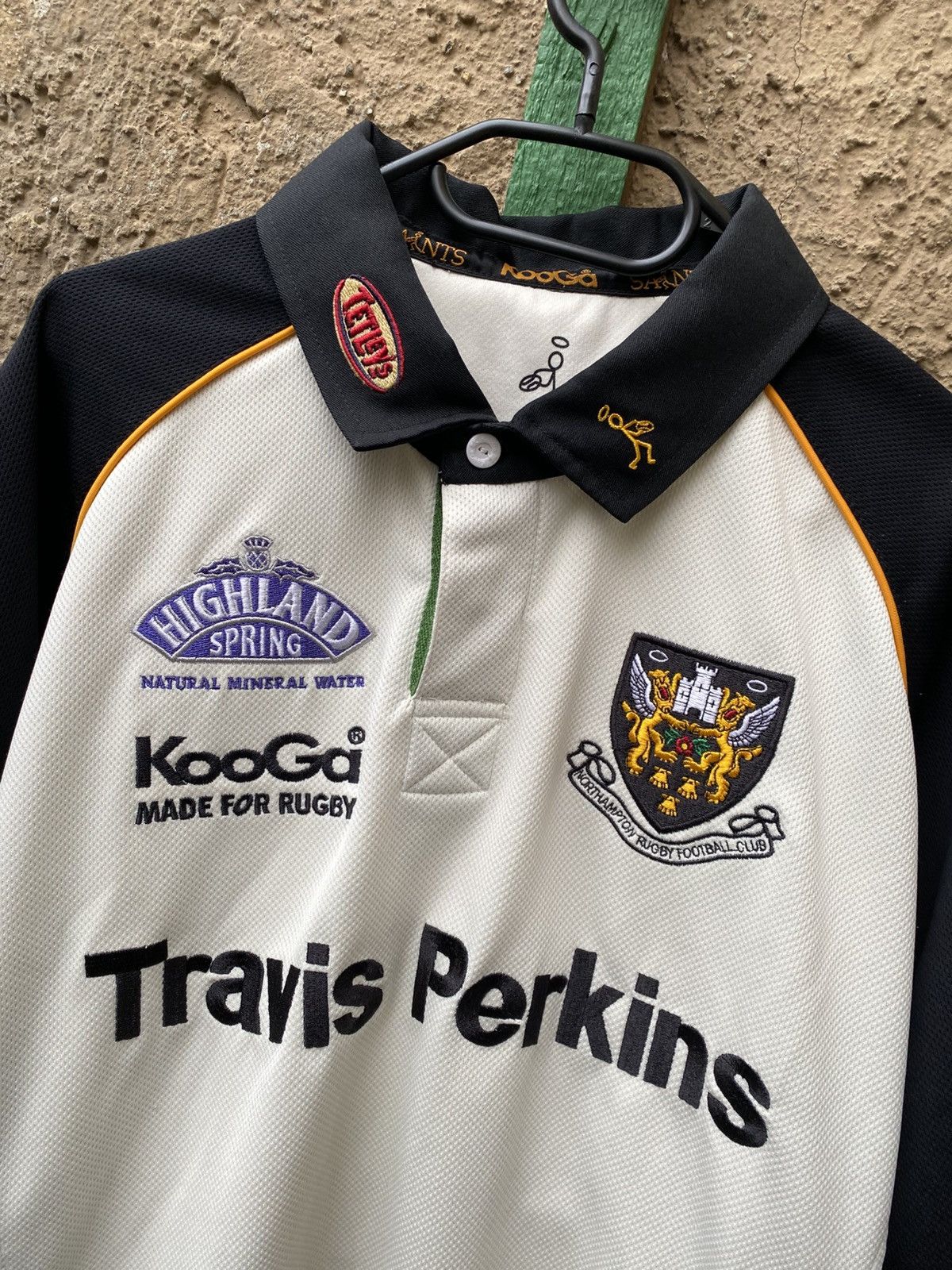 Vintage Northampton Saints Kooga 2004/2005 Rugby Jersey Shirt Away Size US XL / EU 56 / 4 - 2 Thumbnail