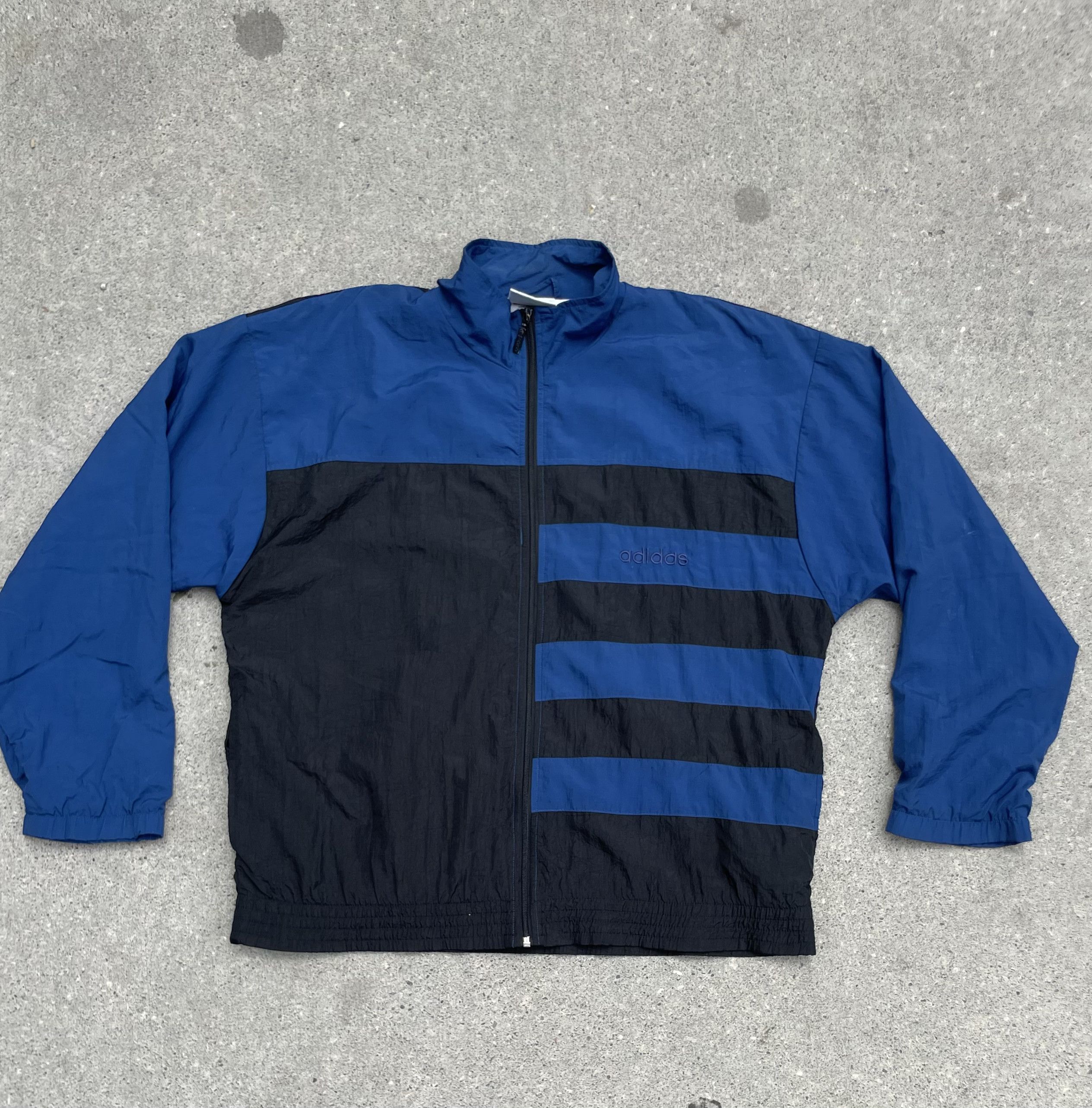 Adidas × Vintage Vintage Adidas Windbreaker Size US L / EU 52-54 / 3 - 1 Thumbnail