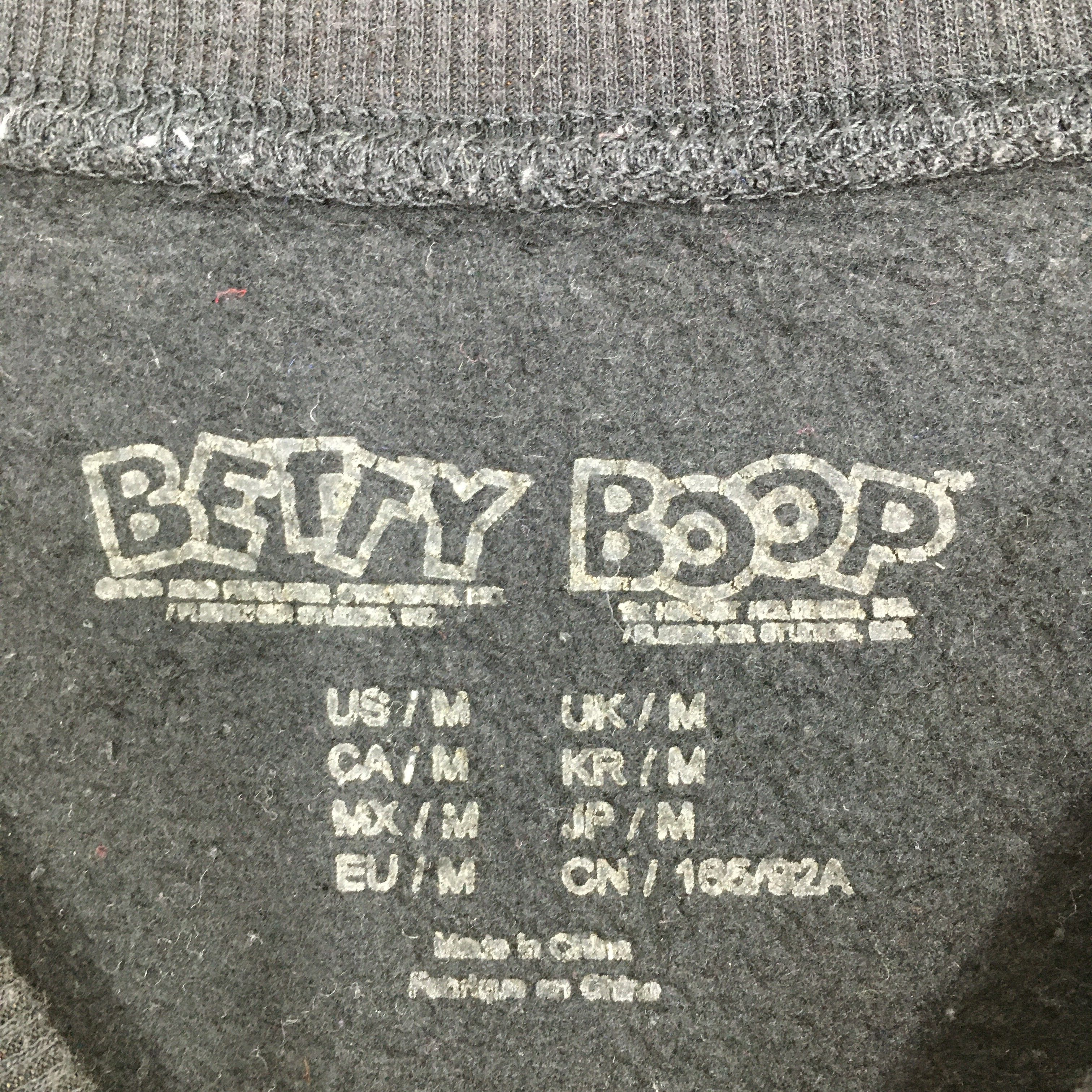 Disney × Vintage Betty Boop Sweatshirt Women Black Medium Size US M / EU 48-50 / 2 - 6 Thumbnail
