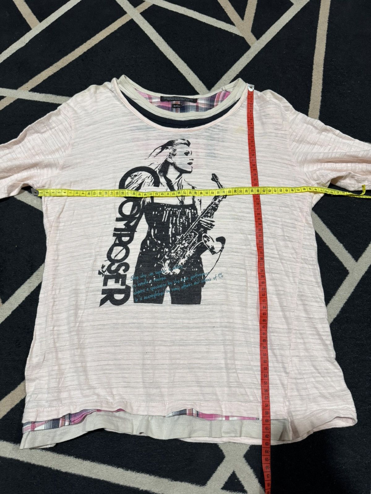 Hysteric Glamour Composer Layared Long Sleeve Japanese 2000s Styled Size US M / EU 48-50 / 2 - 5 Thumbnail