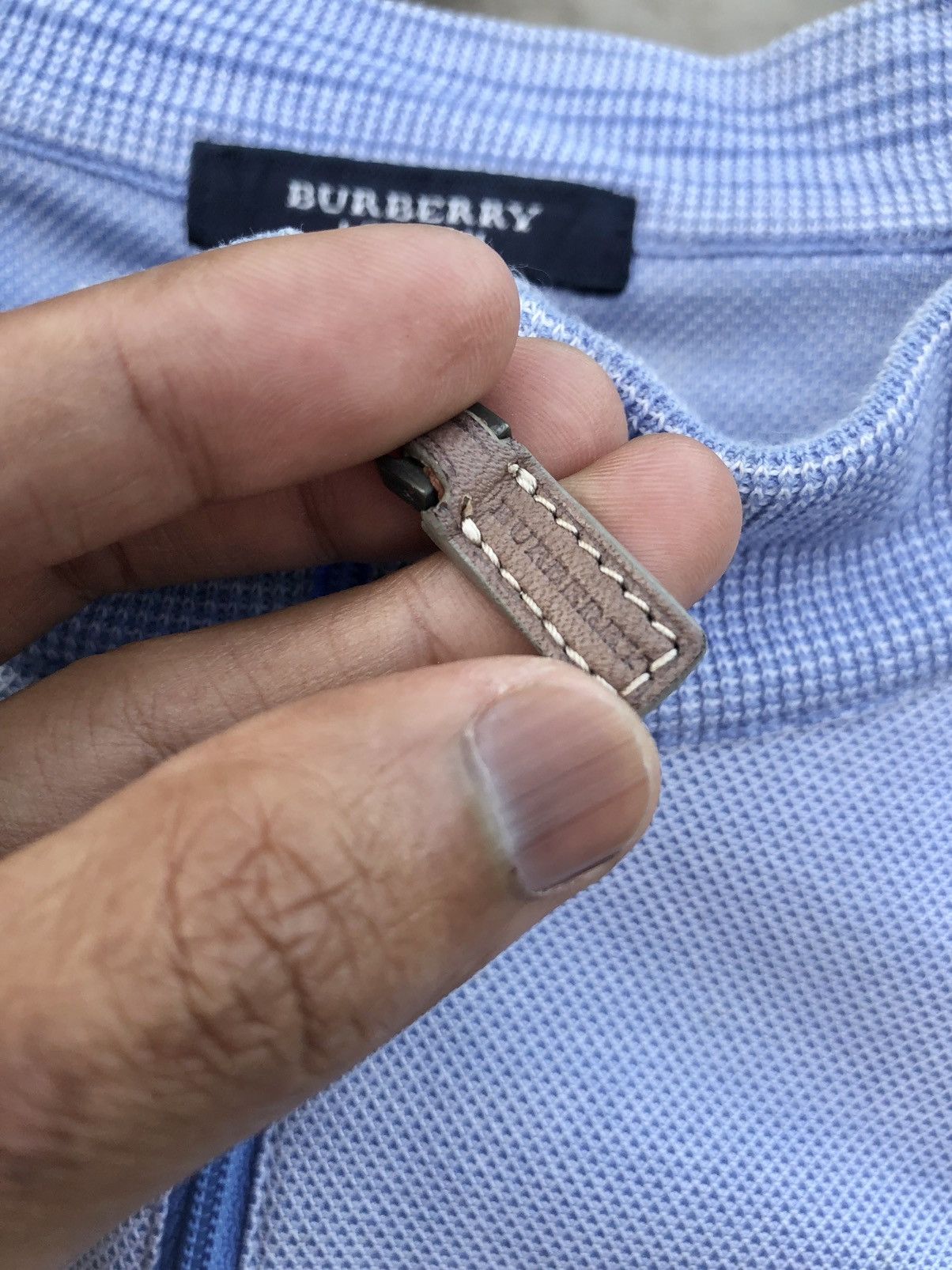 Burberry HALF ZIPPER BURBERRY LONDON TEE Size US L / EU 52-54 / 3 - 4 Thumbnail