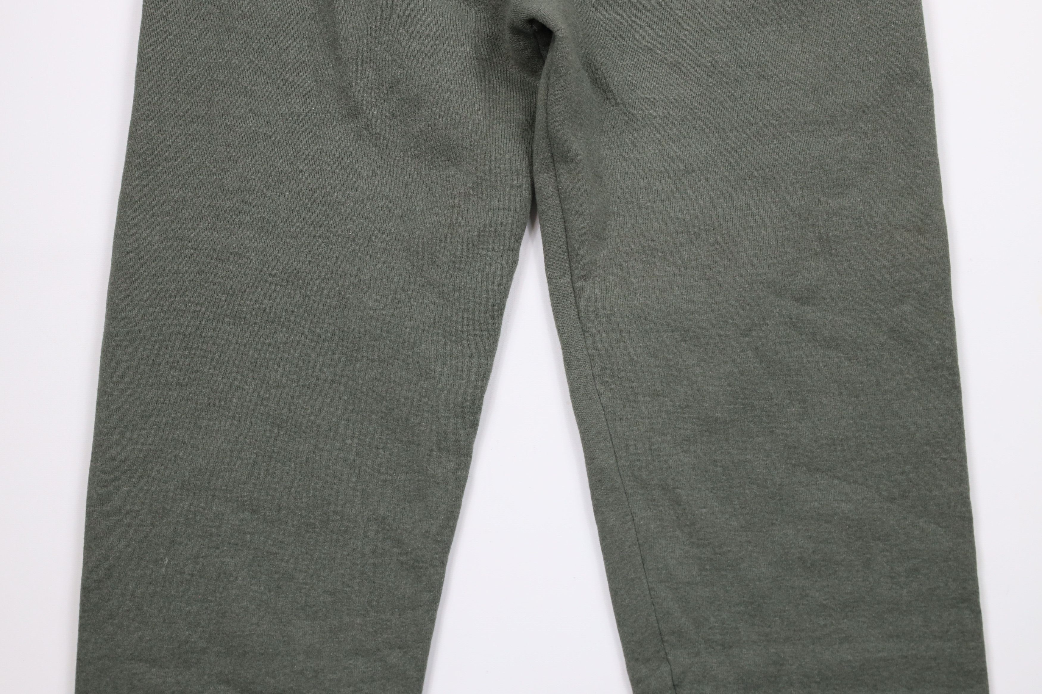 Vintage Vintage 90s Streetwear Blank Heavy Sweatpants Joggers Green Size US 38 / EU 54 - 11 Thumbnail