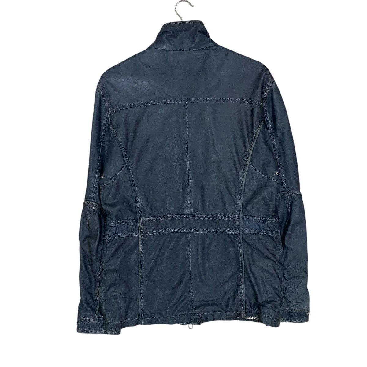 Genuine Leather × Vintage VTG SIOSI PER CARLOS IBAEZ GENUINE LEATHER JACKET Size US S / EU 44-46 / 1 - 9 Thumbnail