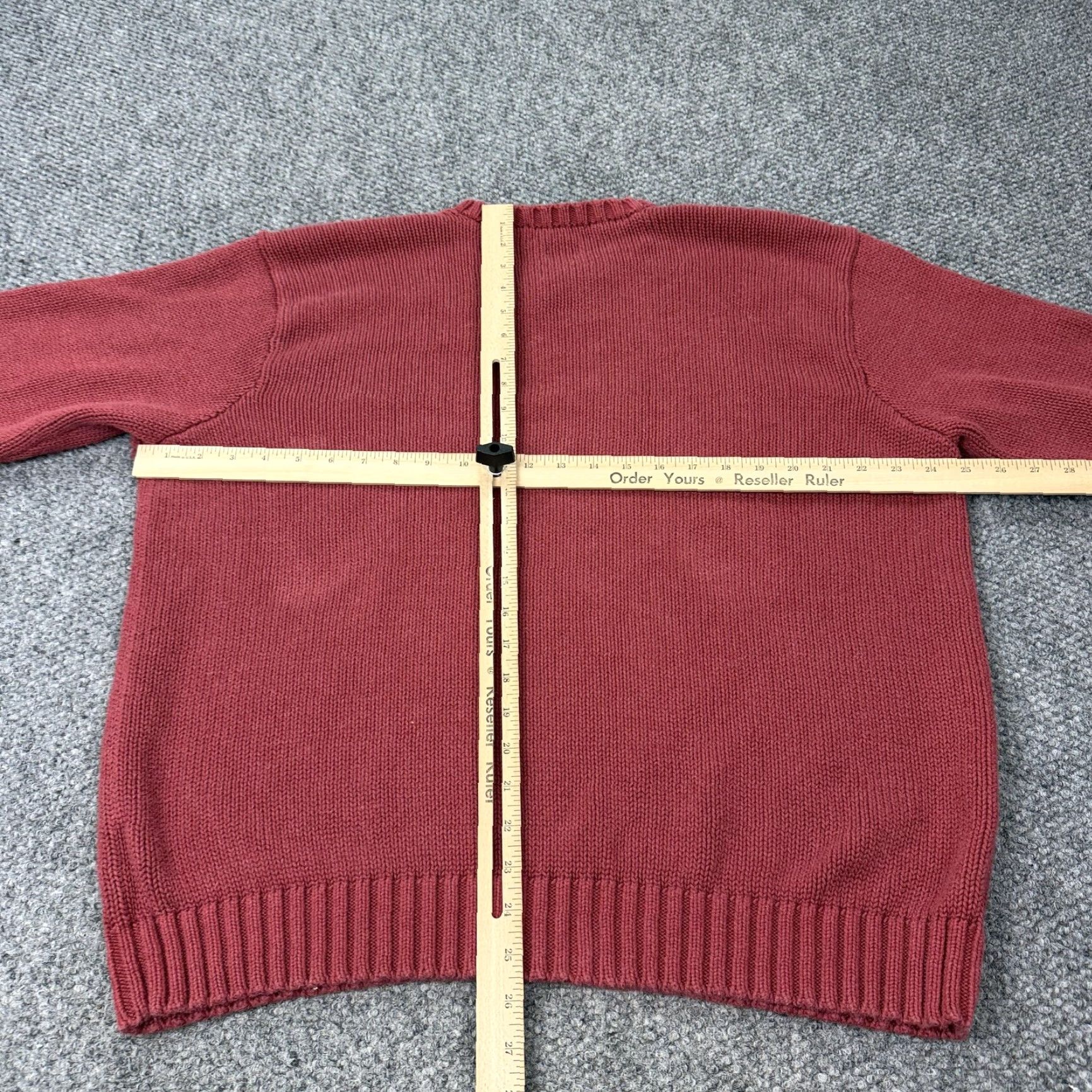 Polo Ralph Lauren VINTAGE Polo Ralph Lauren Sweater Shirt Mens XL Red V-Neck Knit Pullover 90s Polo Ralph Lauren 90s Mens XL Red V-Neck Knit Sweater Size US XL / EU 56 / 4 - 6 Thumbnail