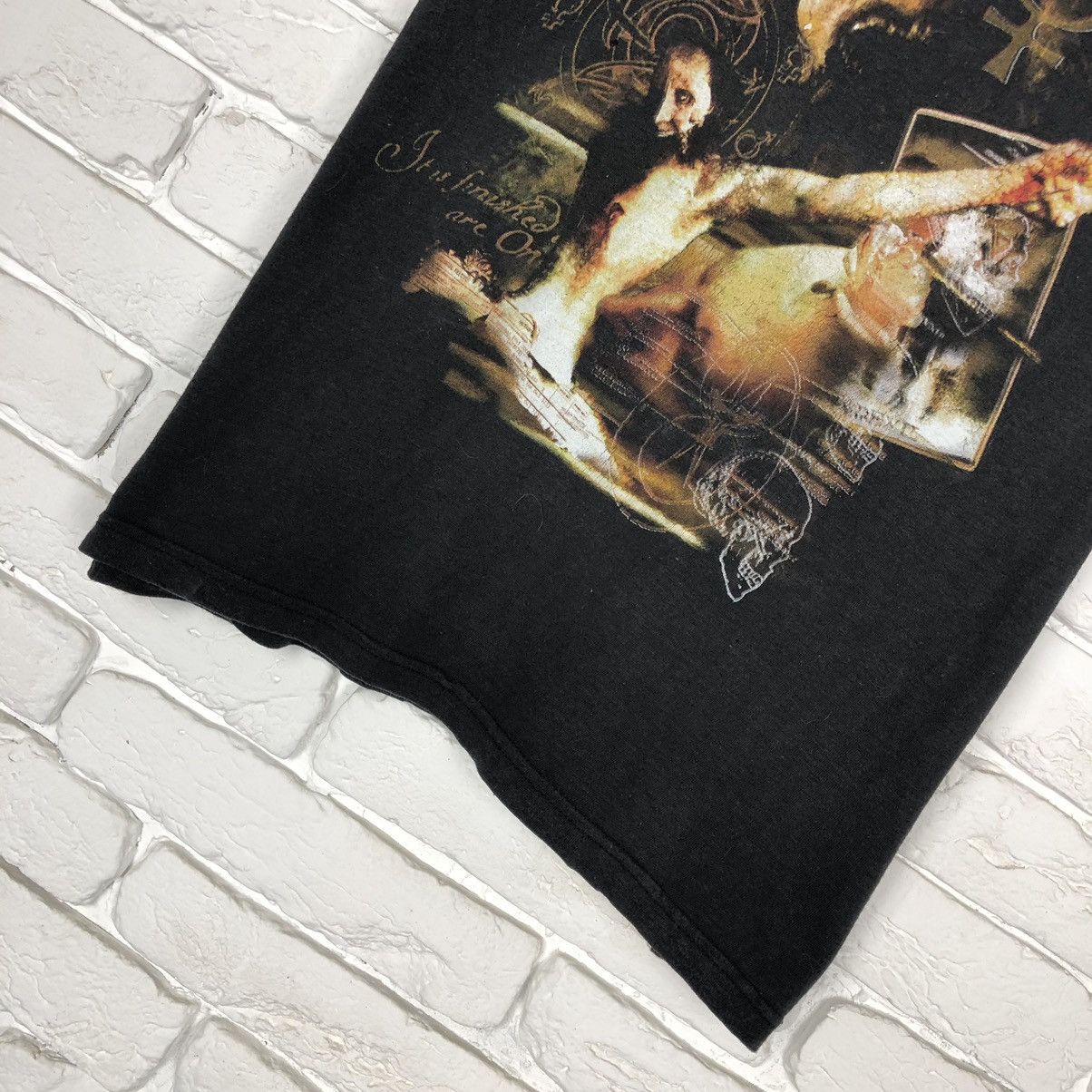 Band Tees Marilyn Manson 90’s vintage tee t shirt Size US M / EU 48-50 / 2 - 3 Thumbnail