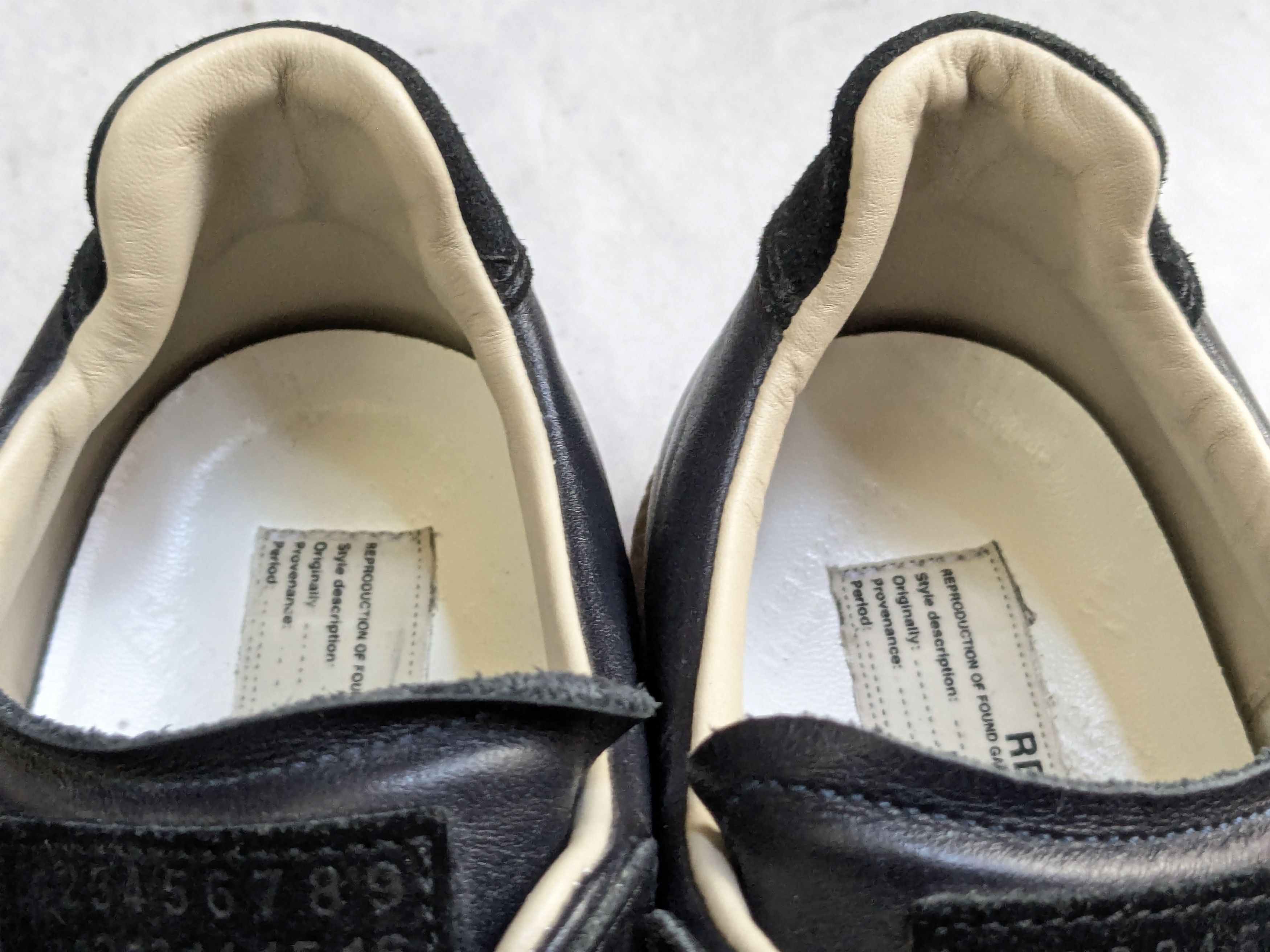 Maison Margiela Maison Margiela Replica GAT Black Navy Blue 11 44 Gum Size US 11 / EU 44 - 7 Thumbnail