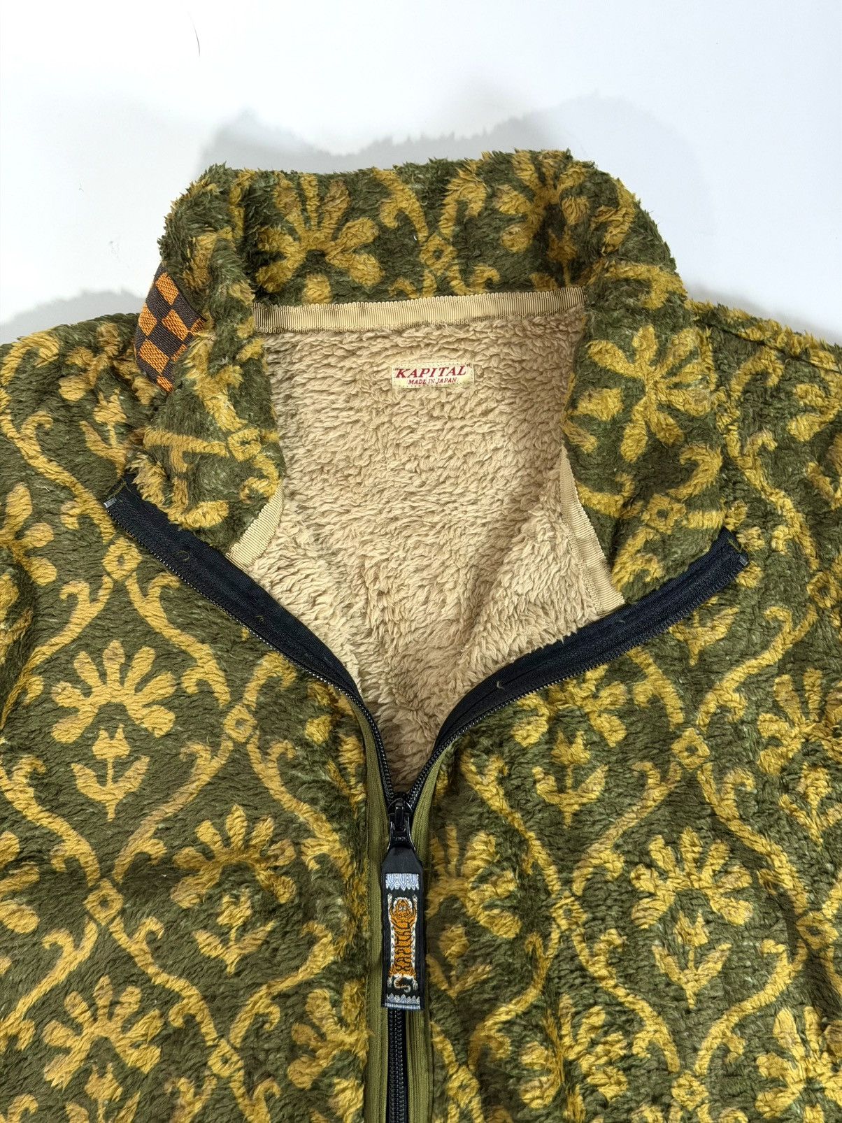 Kapital Kapital Yosemite Arabesque Fleece Zip Jacket Size US L / EU 52-54 / 3 - 4 Thumbnail