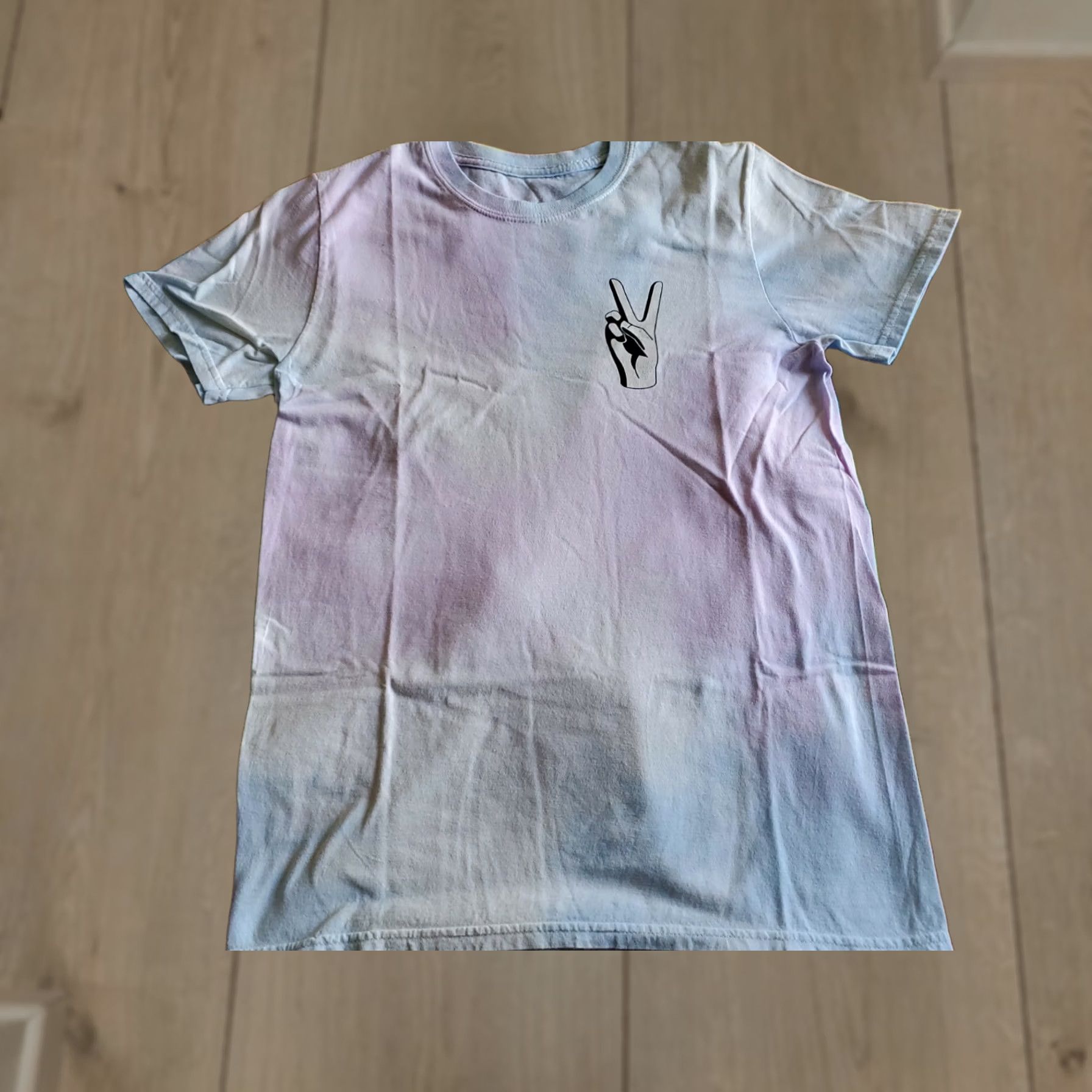 Vintage Two Fly Peace Tie-Dye Short Sleeve T-Shirt SZ S Size US S / EU 44-46 / 1 - 1 Thumbnail