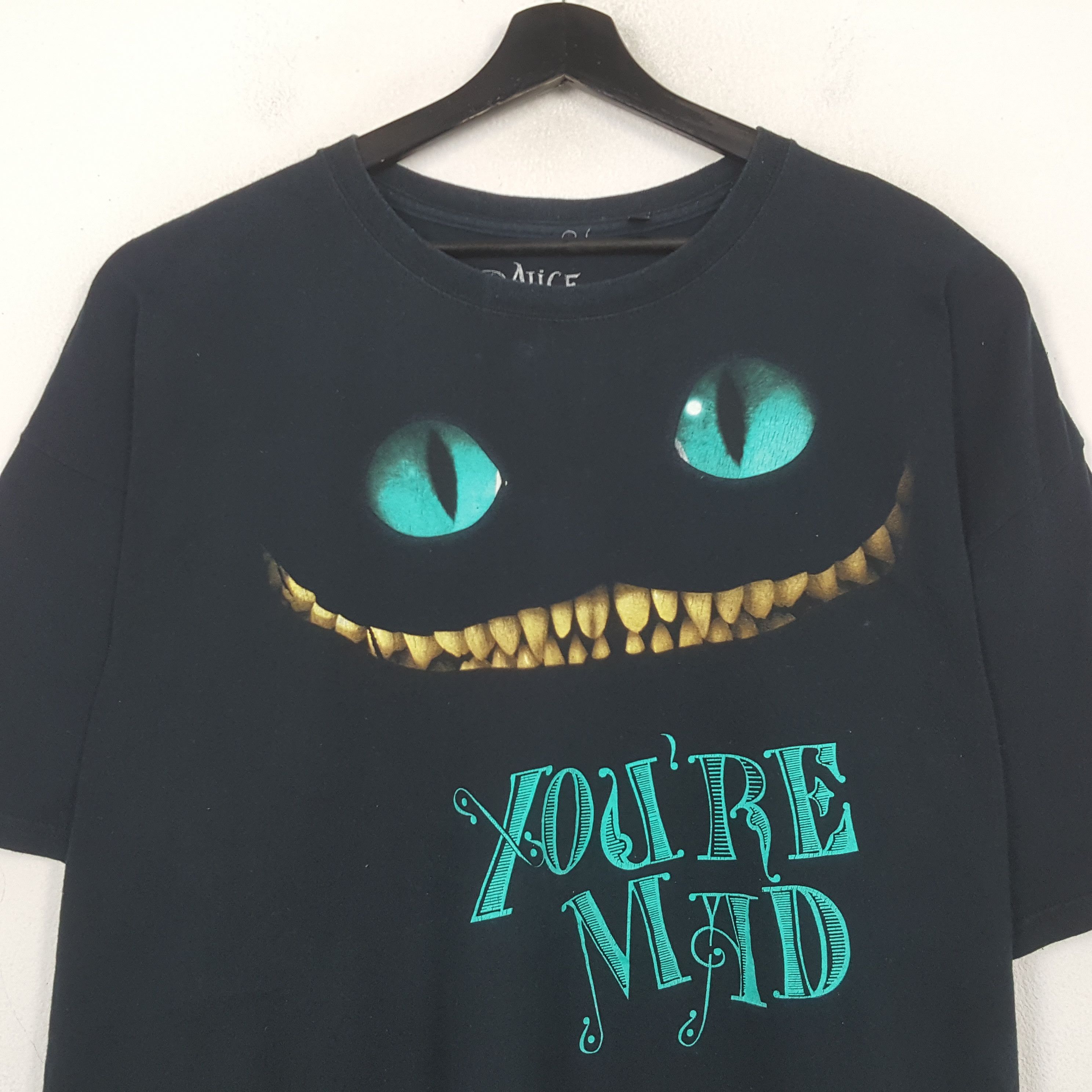 Disney Alice In Wonderland Movie Tshirt R26 Size US XXL / EU 58 / 5 - 2 Thumbnail