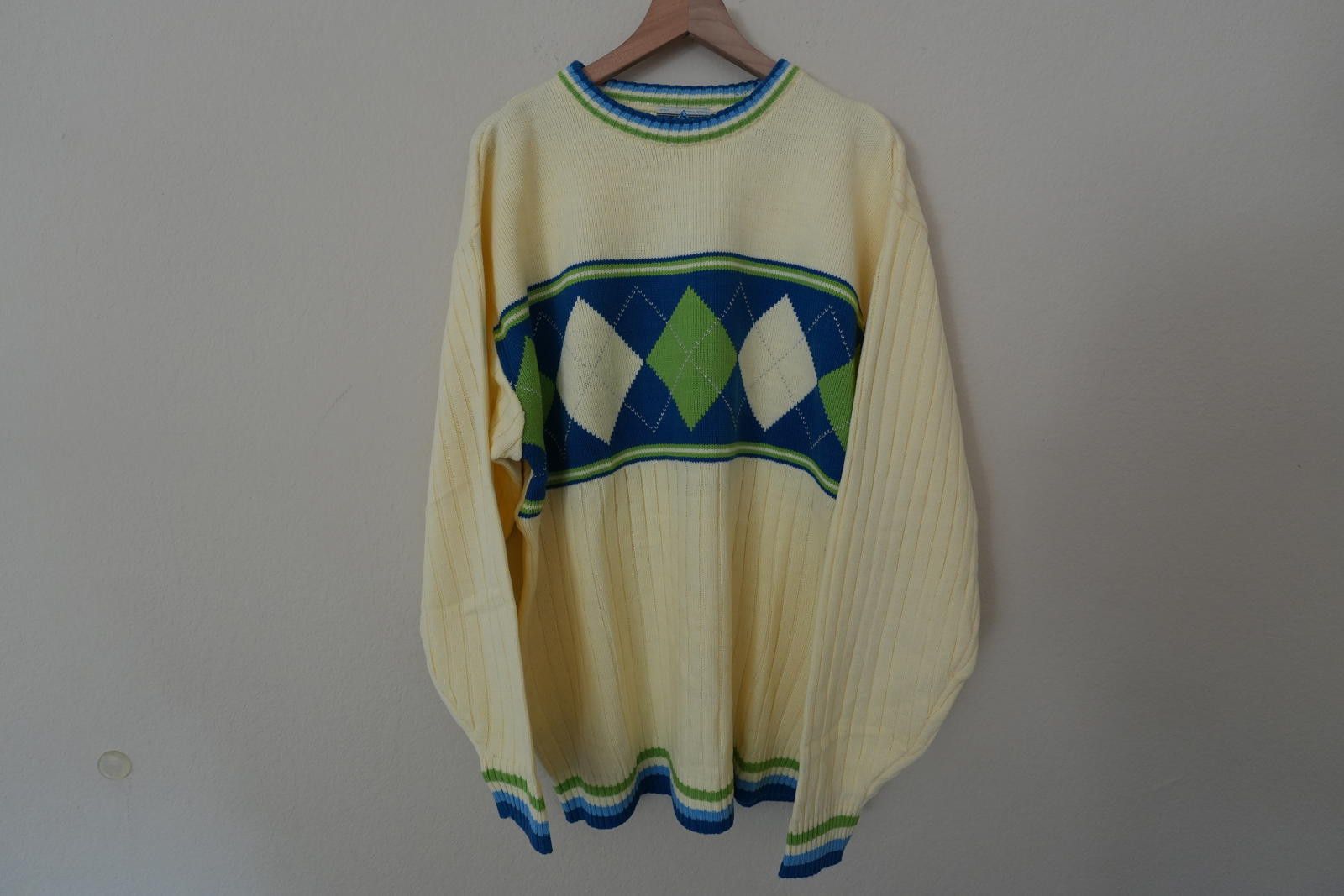 Bare Fox Bare Fox Sweater Women's XL Cream Knit Striped NWT Size XL / US 12-14 / IT 48-50 - 1 Thumbnail
