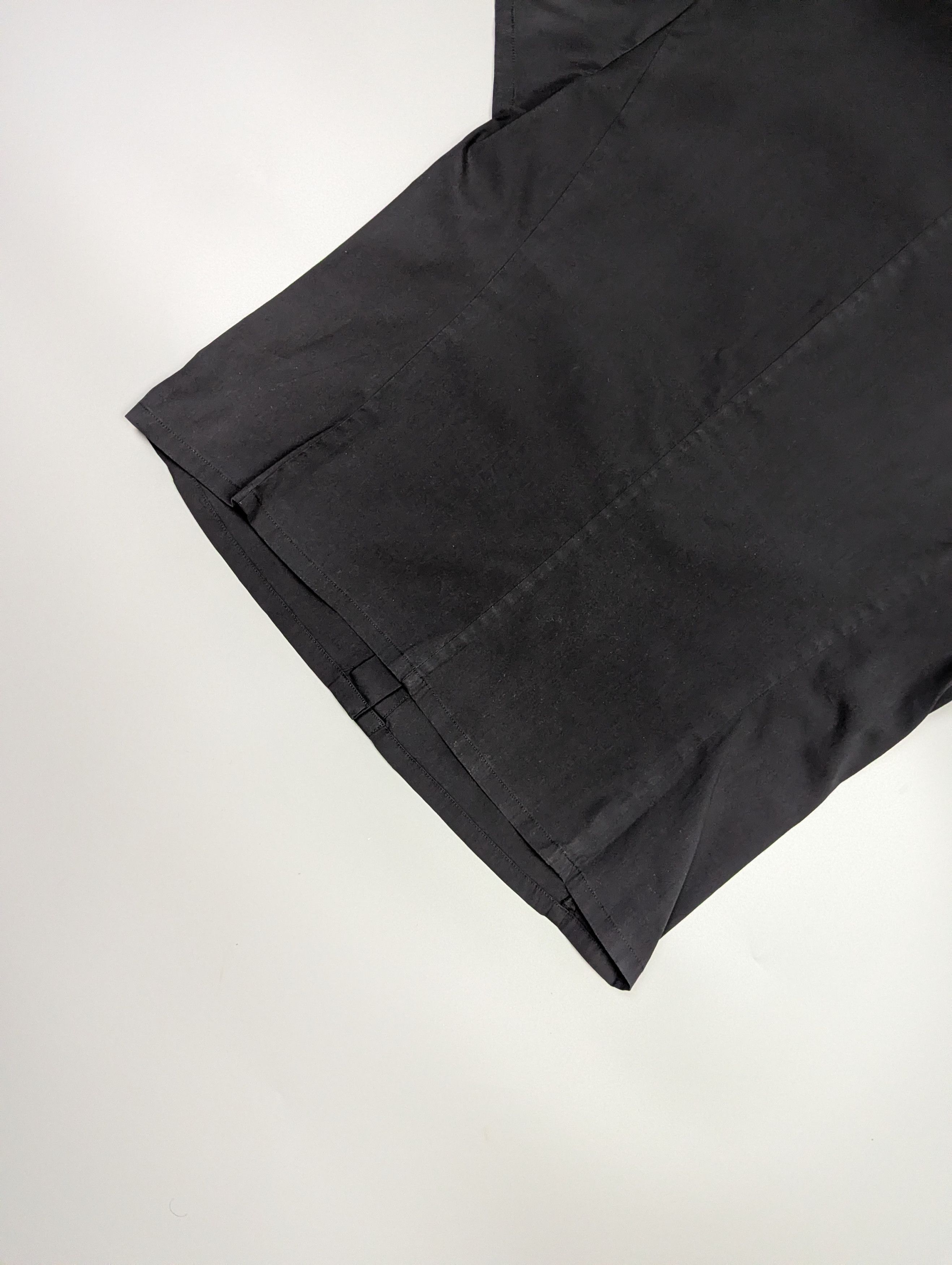 Max Mara S’Max Mara Black Snap Button Short Sleeve Top Minimalist Size M / US 6-8 / IT 42-44 - 15 Thumbnail
