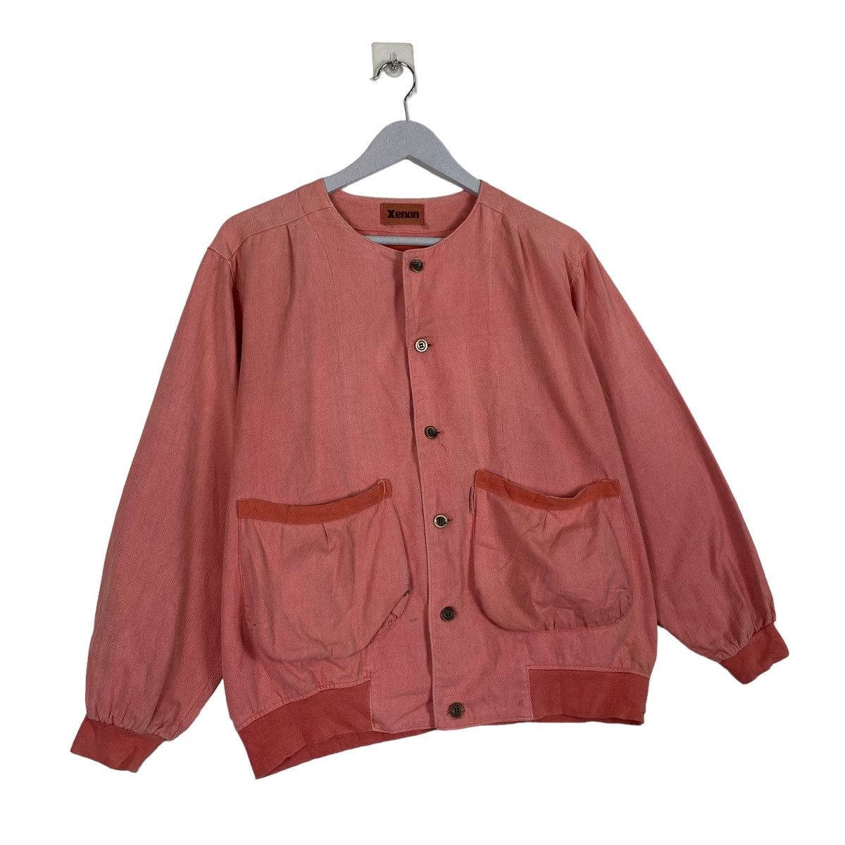 Japanese Brand MOVIE🔥1968 ADEIU L'AMI By JEAN HERMAN CROPPED JACKET Size US M / EU 48-50 / 2 - 4 Thumbnail