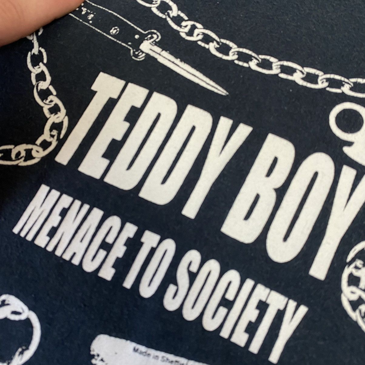 Vintage Vintage Cosh Boy Teddy Boy Rare 2000’s Movie tee Size US L / EU 52-54 / 3 - 5 Thumbnail